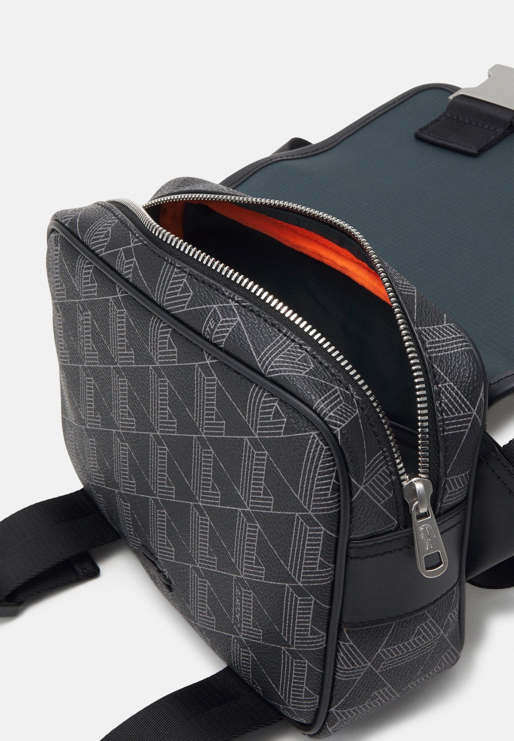 MESSENGER BAG - Cross body bag - noir gris