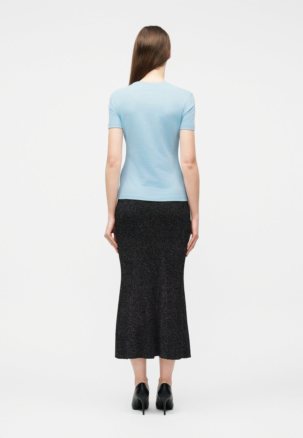 Print T-shirt - dream blue