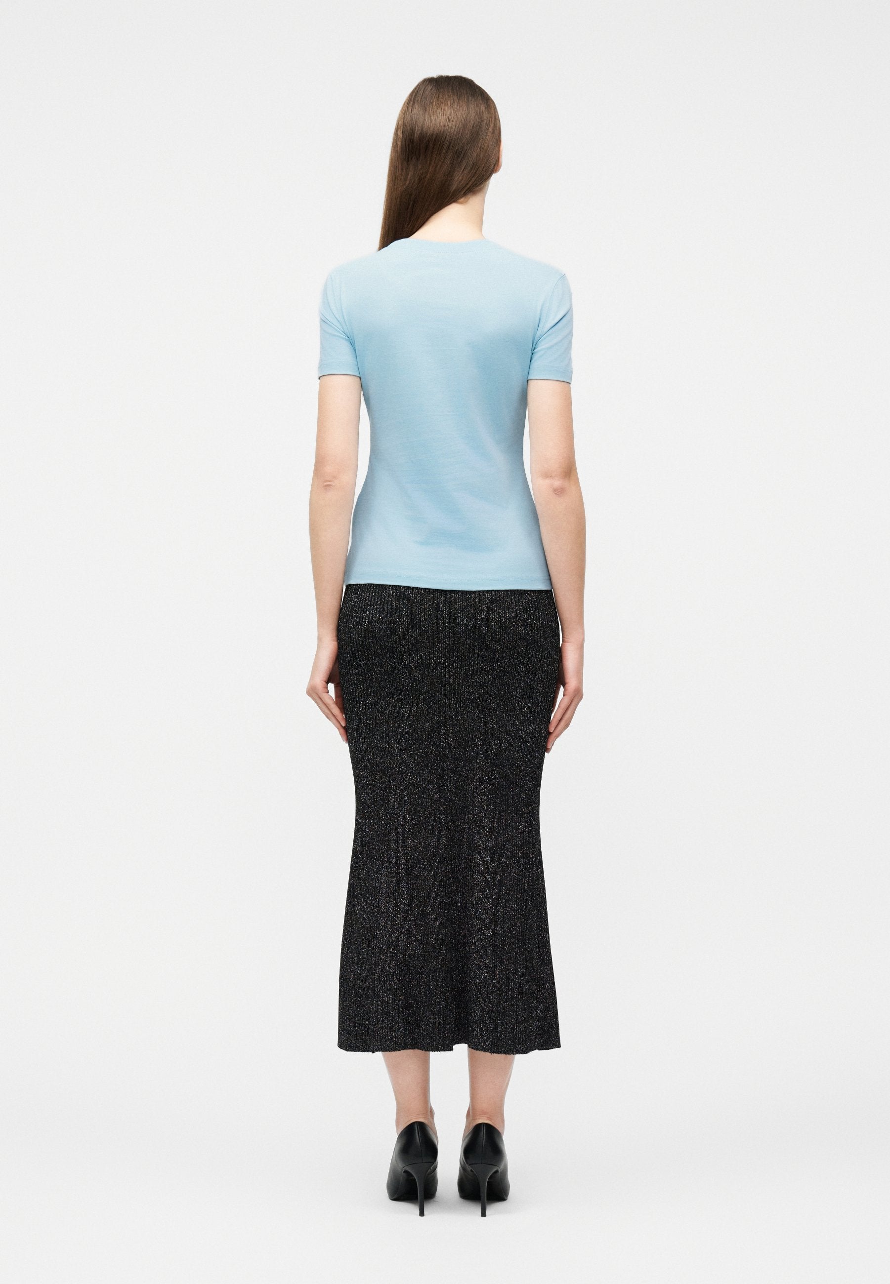 Print T-shirt - dream blue