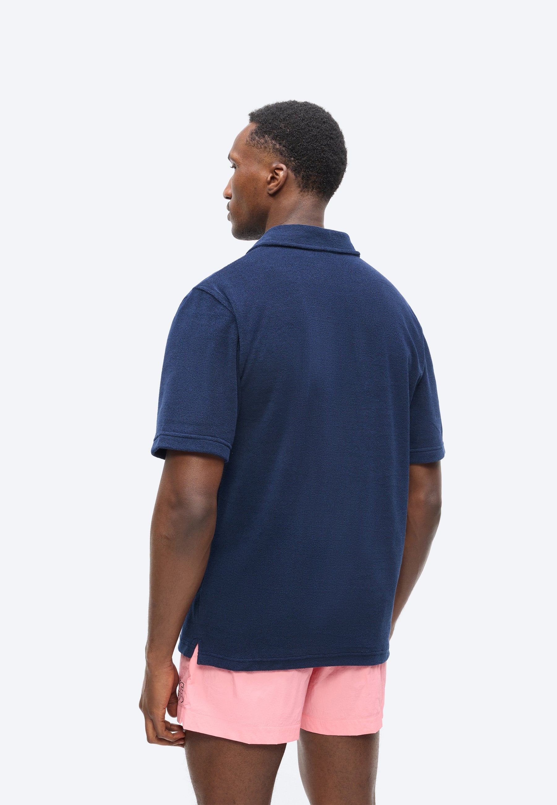 ICONIC POLO SHIRT - Beach accessory - navy