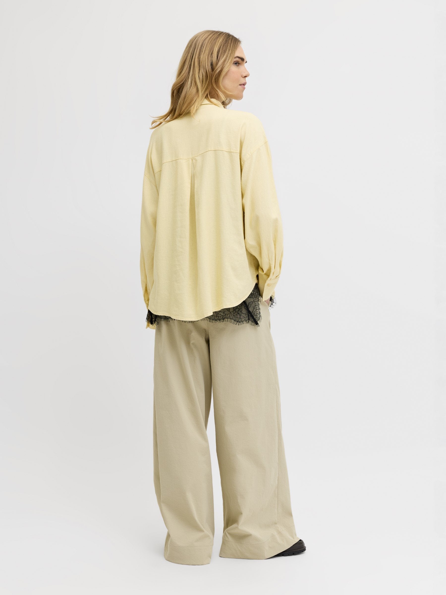 JXALMIRA - Button-down blouse - sunlight