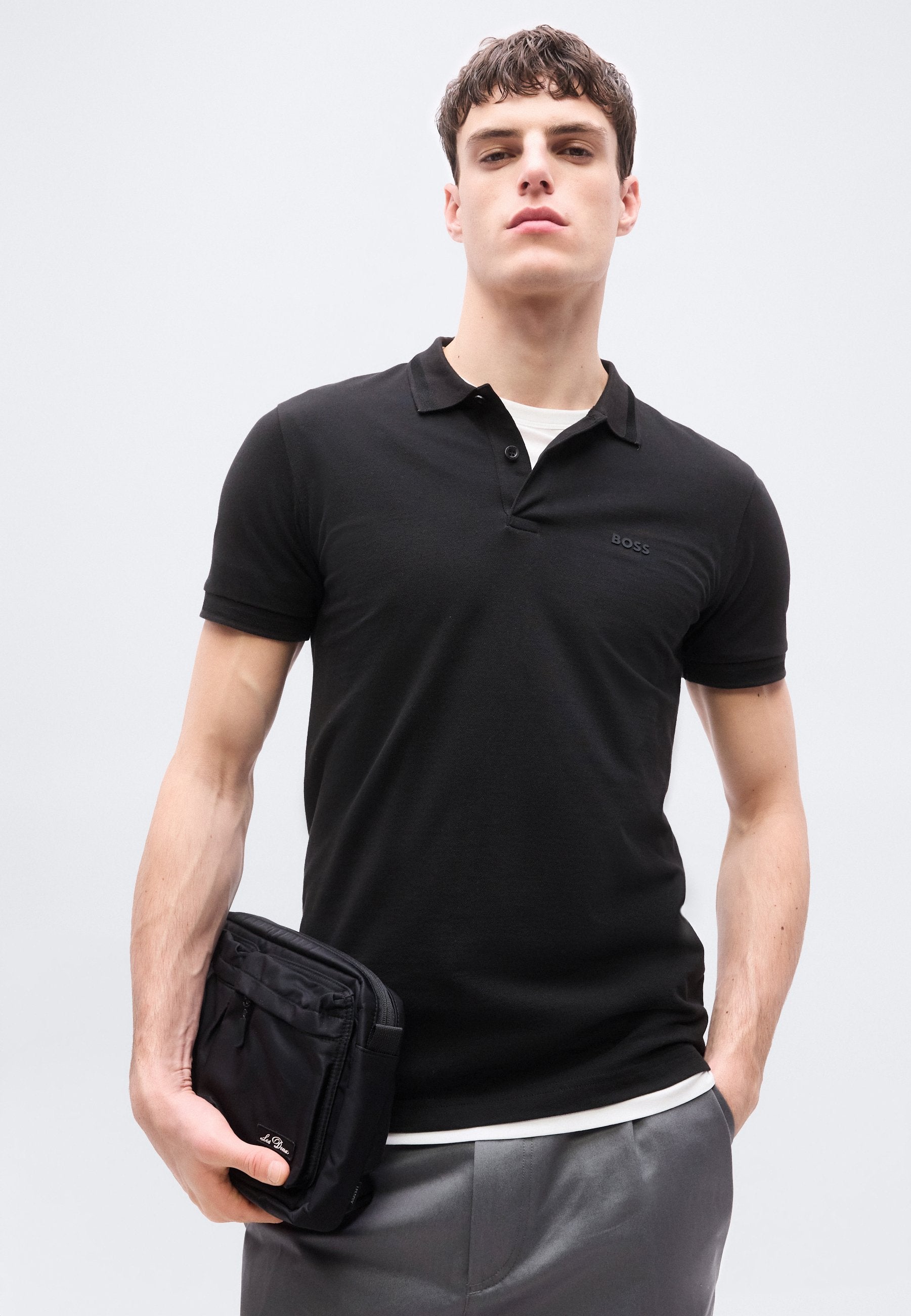 PIO - Polo shirt - black