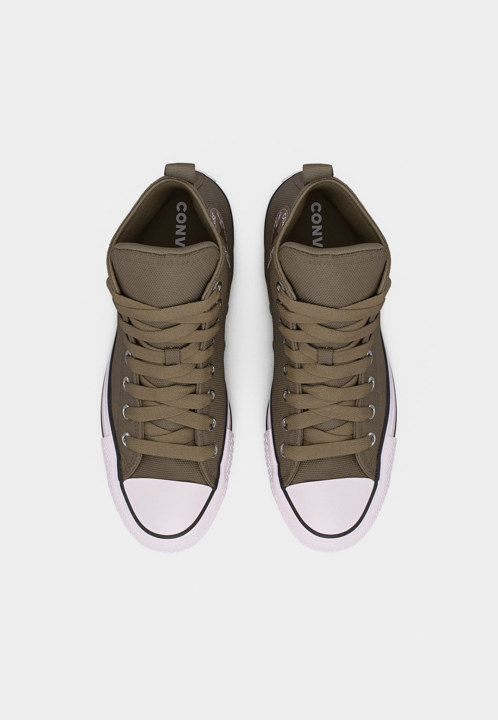 CHUCK TAYLOR ALL STAR PADDED UNISEX - High-top trainers - taupe/fresh brew/white