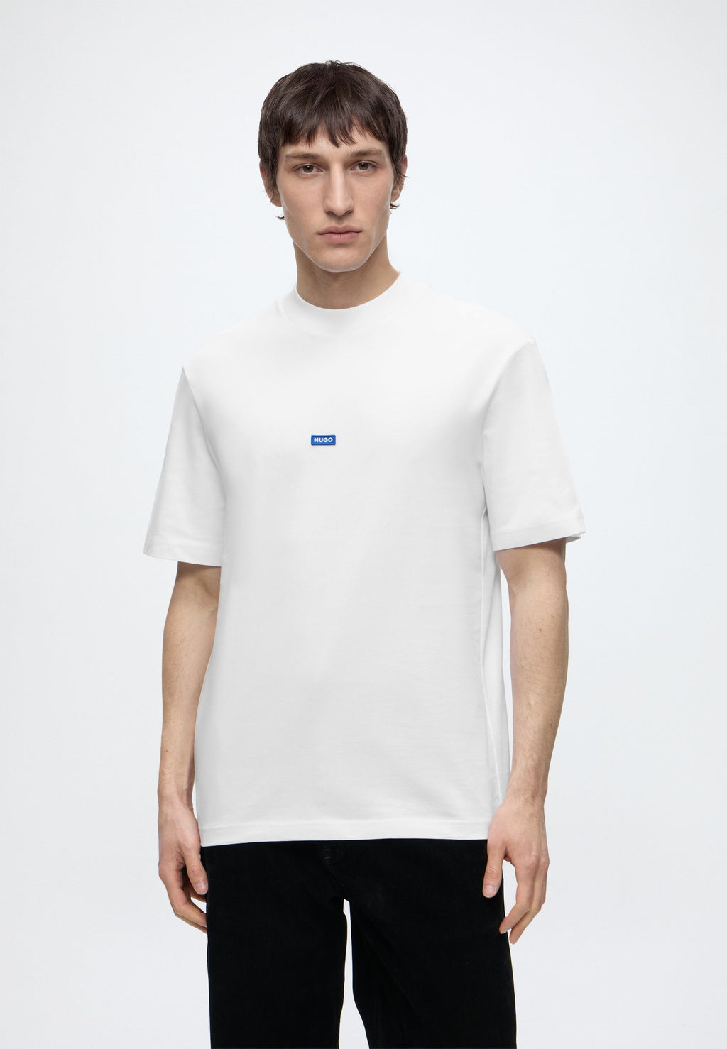 NIEROS - Basic T-shirt - white