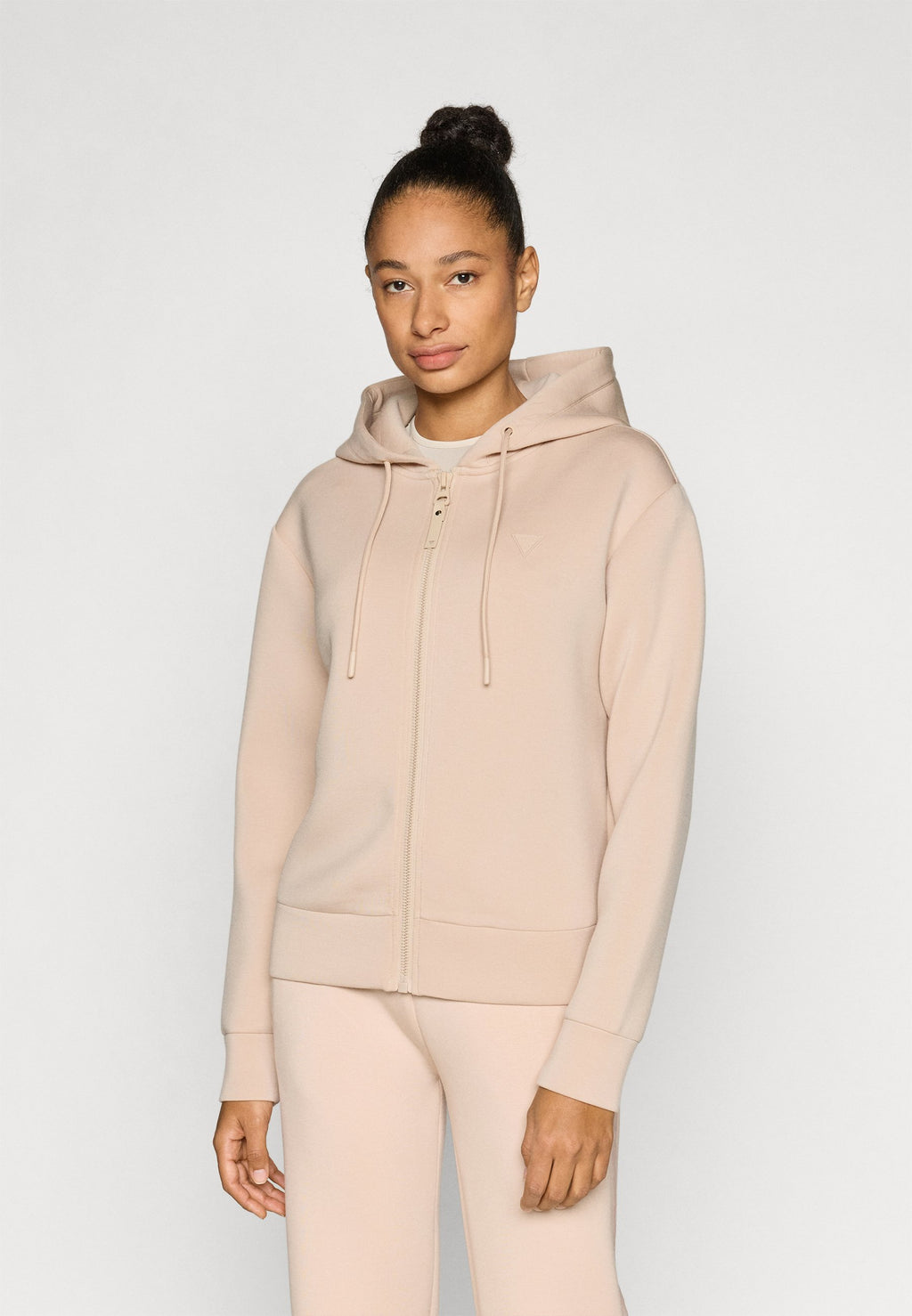 ALLIE HOODIE ZIP  - Zip-up sweatshirt - moccasin