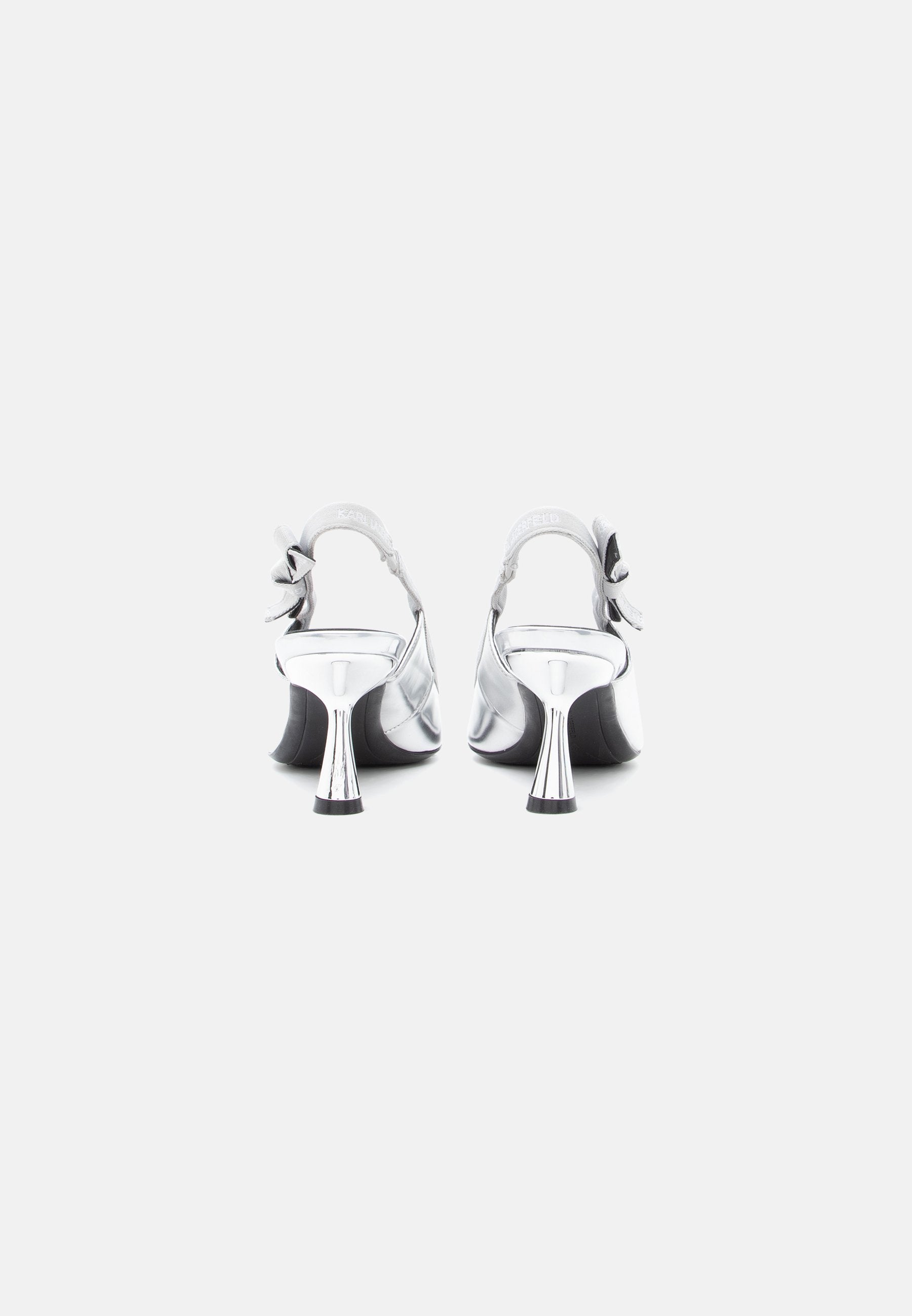 PANACHE - Classic heels - silver-coloured mirror