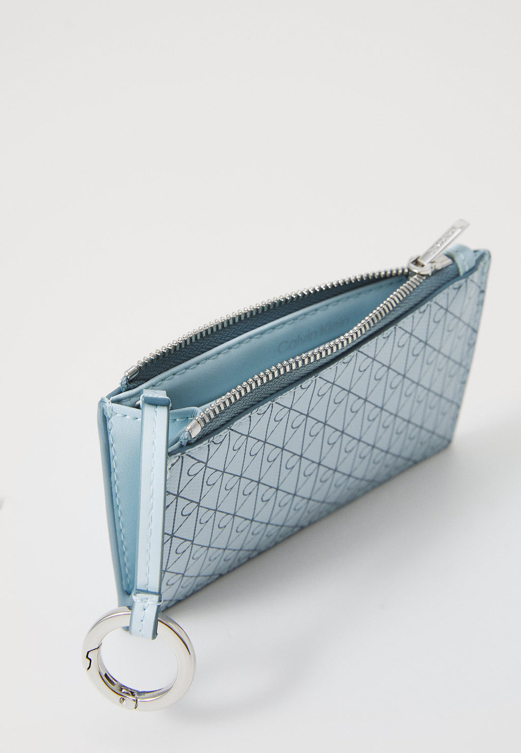 محفظة EMBLEM TOP ZIP CARDCASE - محفظة - أزرق باهت