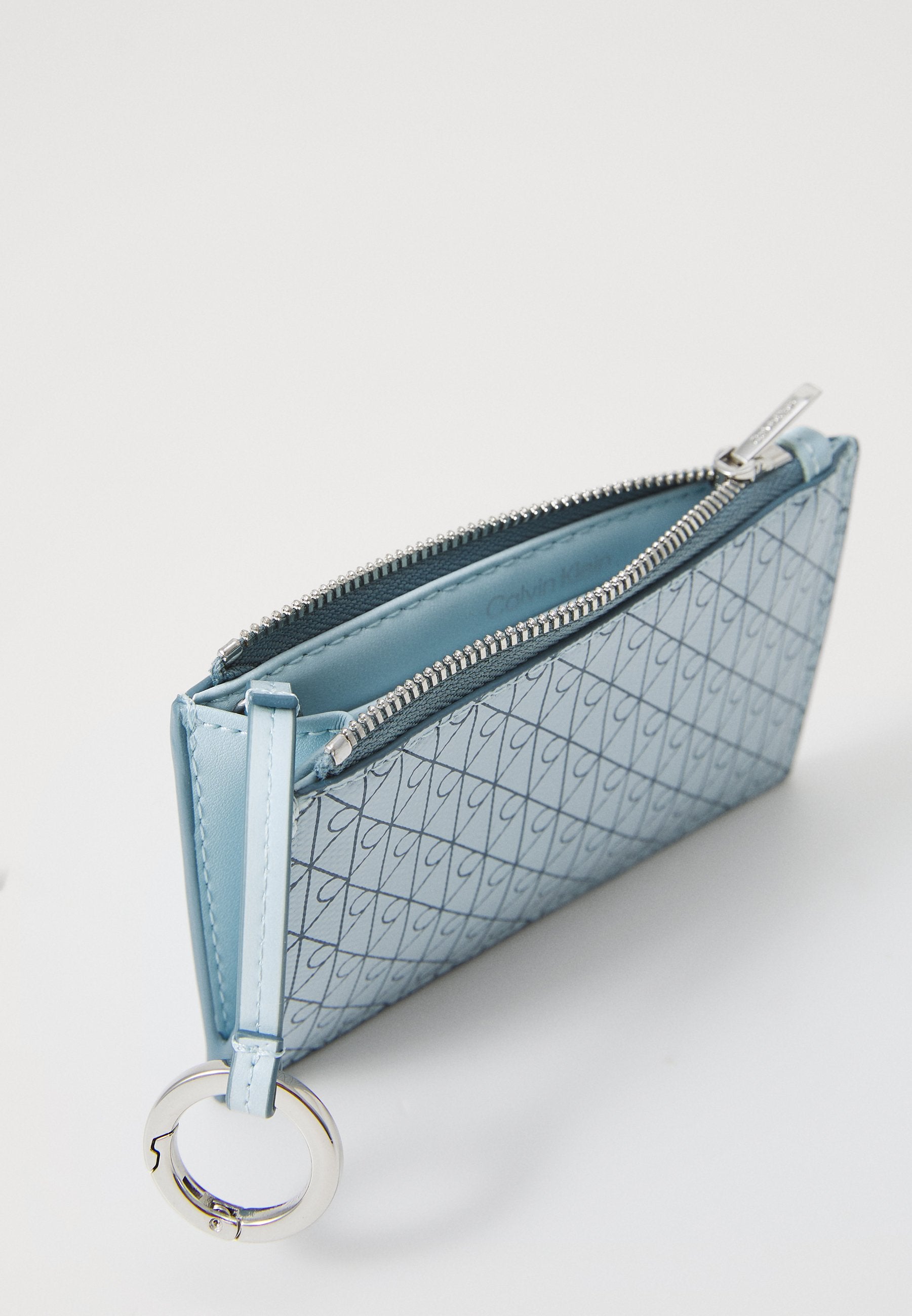 محفظة EMBLEM TOP ZIP CARDCASE - محفظة - أزرق باهت