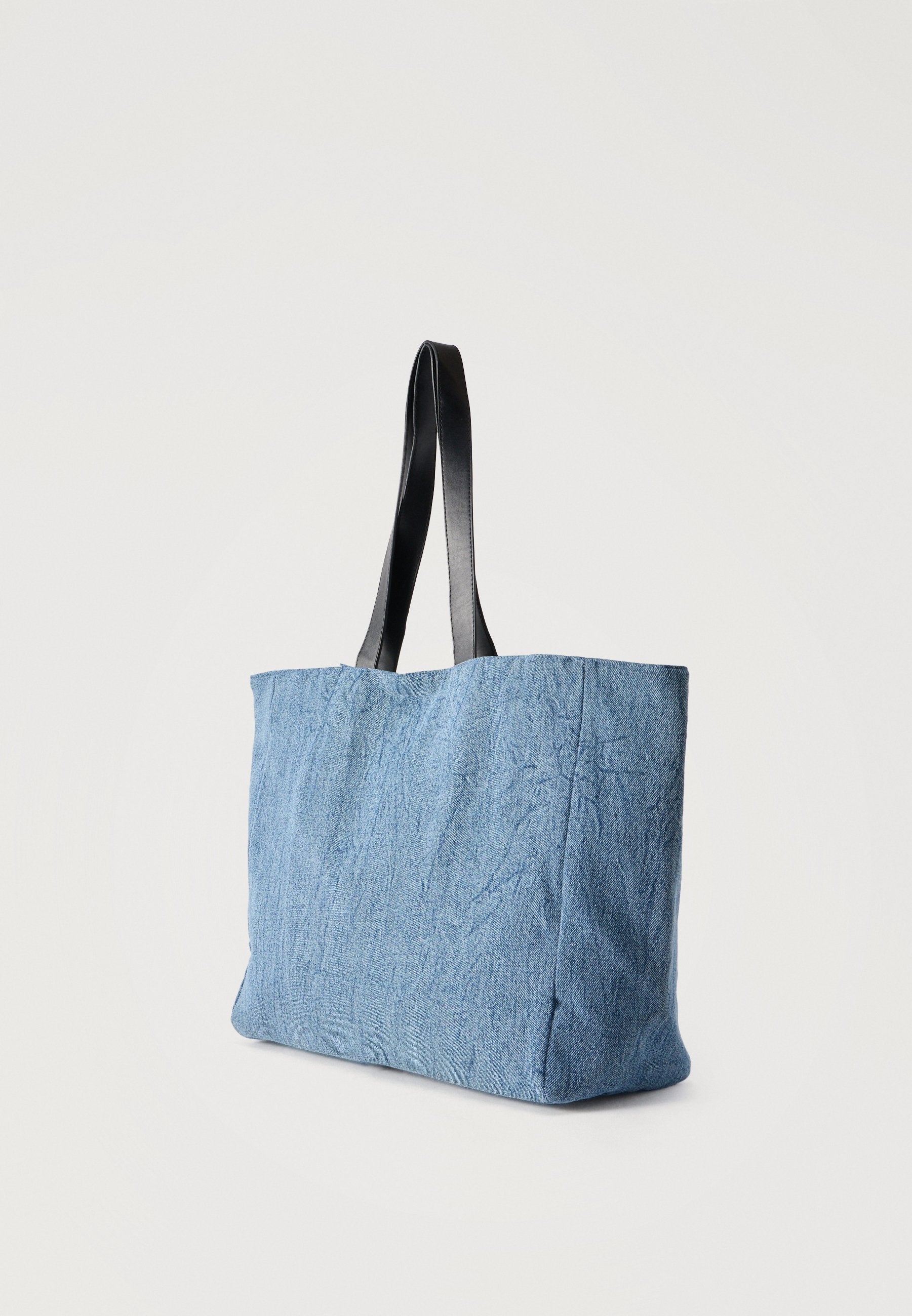 POCKET SHOPPER - Cabas - bleu moyen délavé