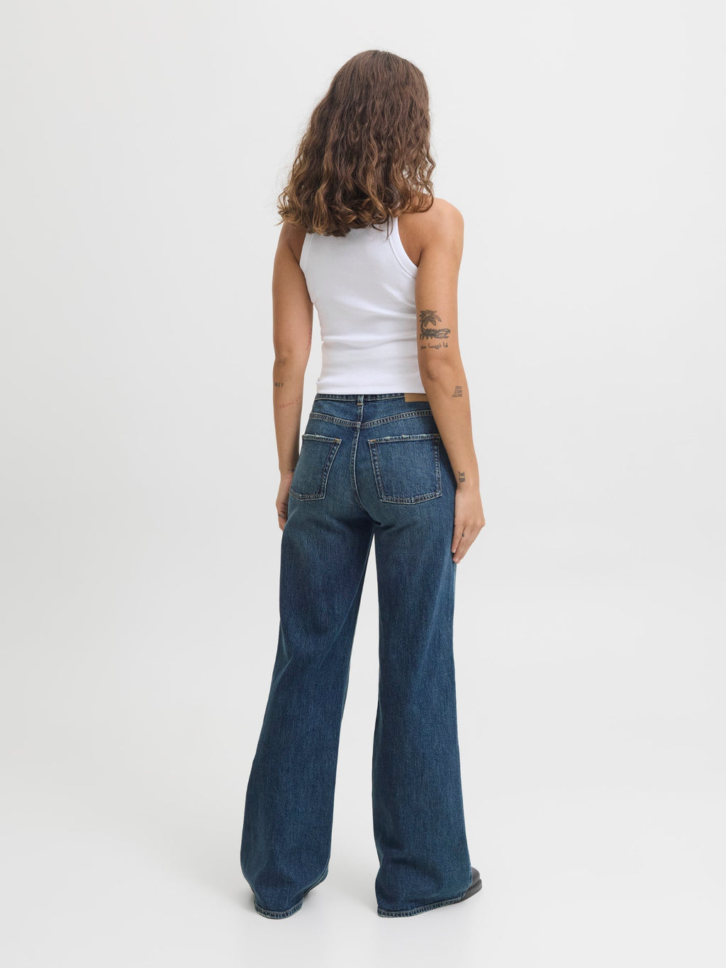 Flared fit JXROME MW JEANS C249 DNM NOOS - Flared Jeans - dark blue denim