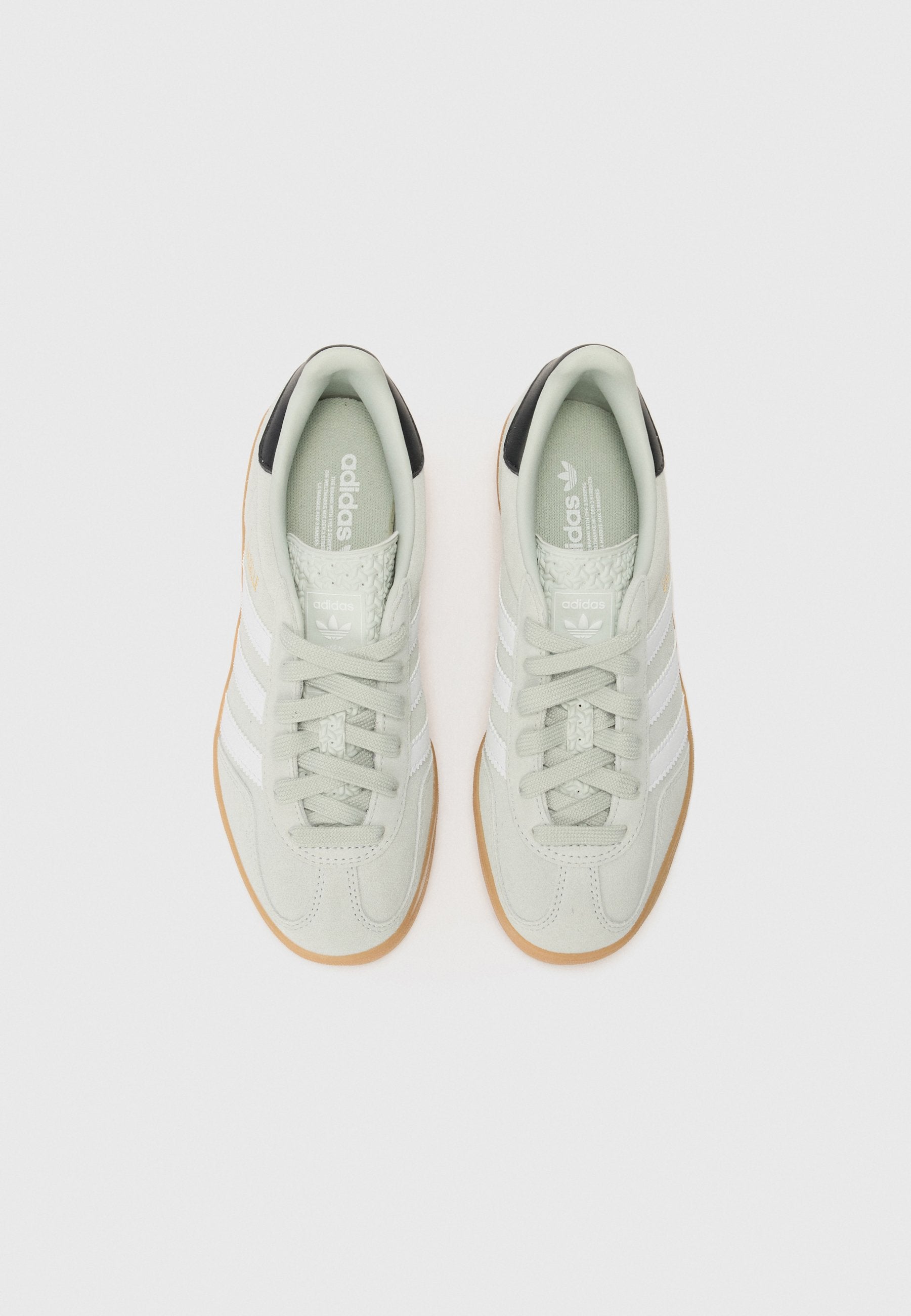 GAZELLE INDOOR J UNISEX - Trainers - silver-coloured/black/white