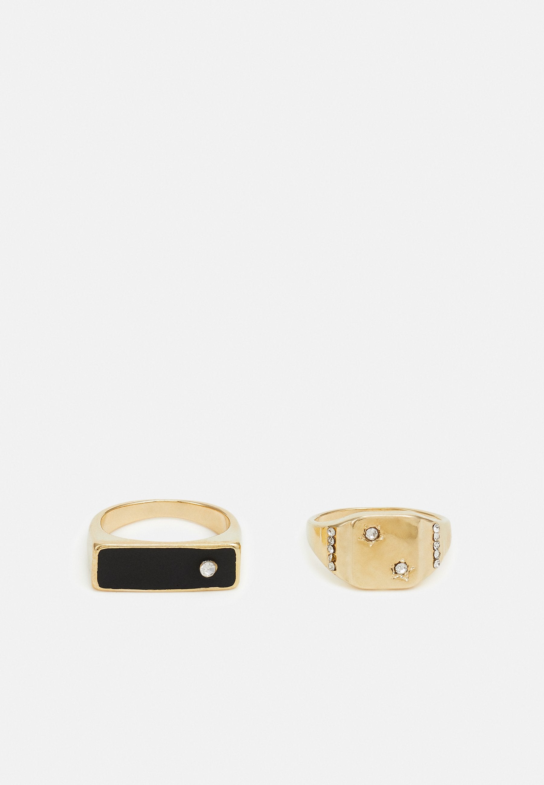 JACPAULO RING 2PACK UNISEX - Ring - gold colored
