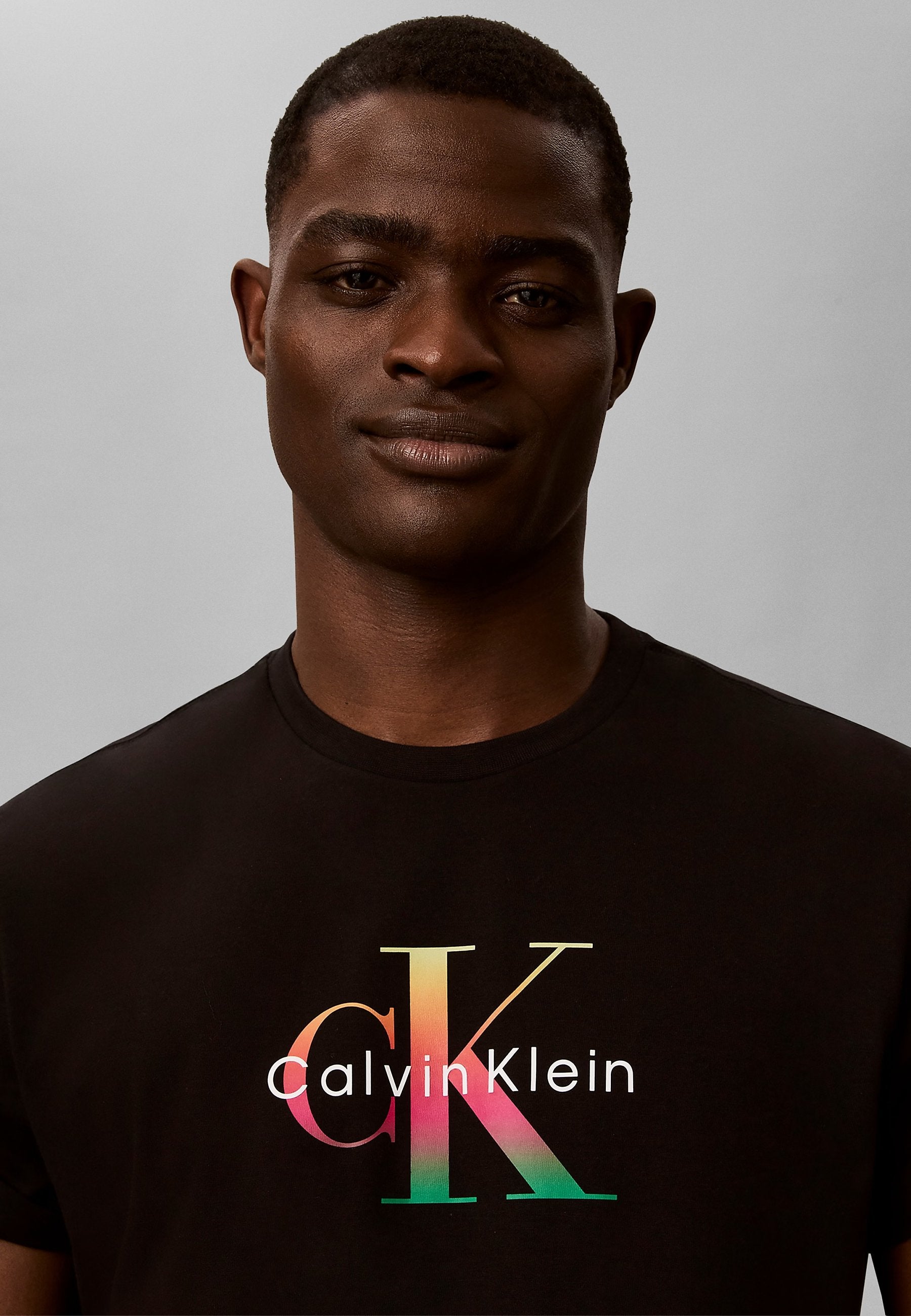 20S CK PRIDE26 GRAPHIC CLASSIC  - Print T-shirt - black