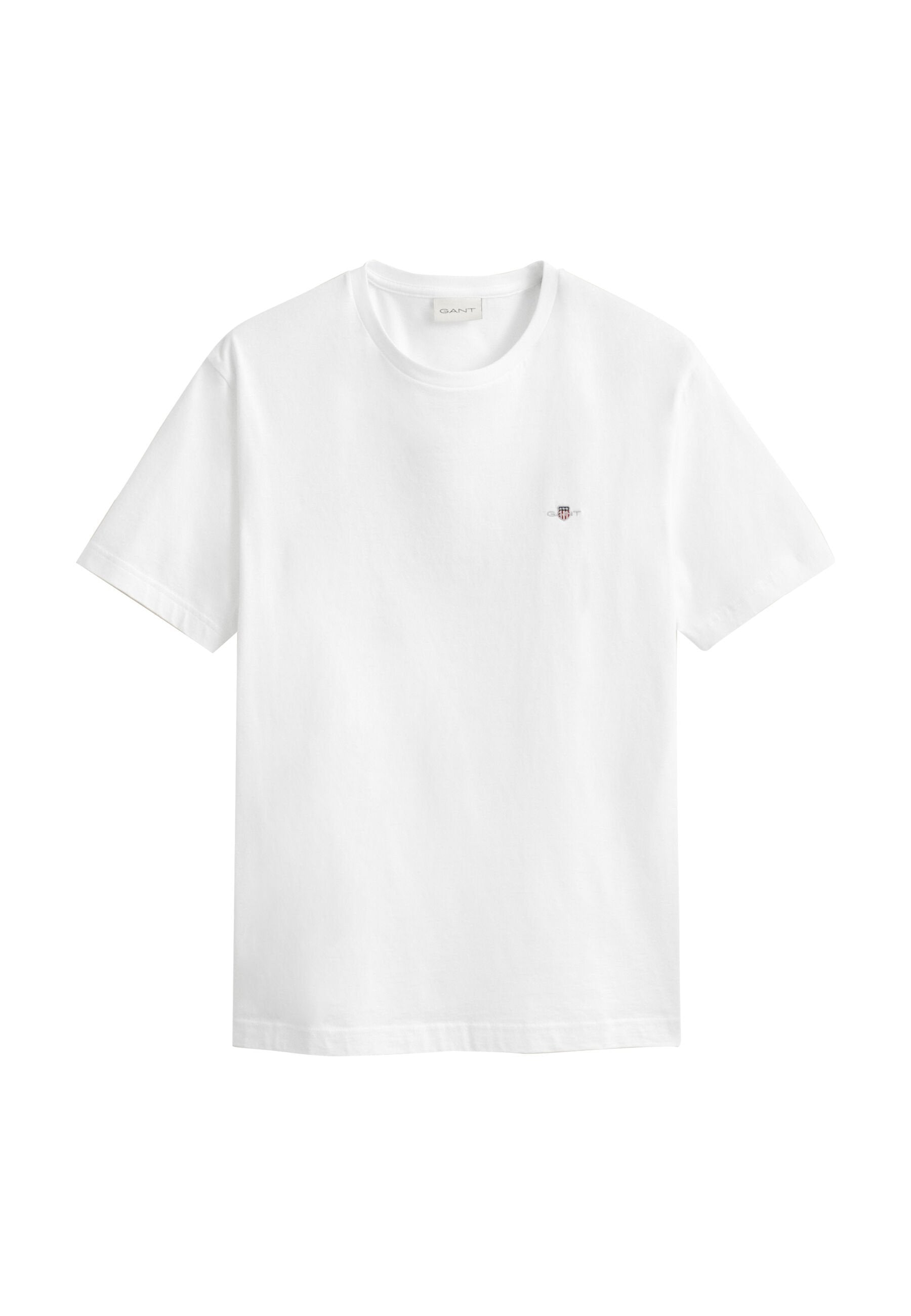 REG SHIELD SS T-SHIRT - Basic T-shirt - white