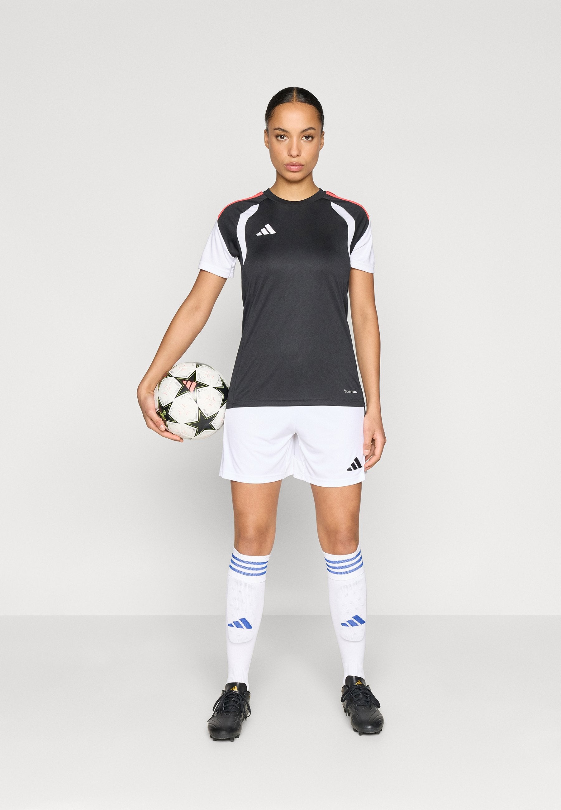 شورتات TIRO26 LEAGUE - شورتات رياضية - أبيض/أسود
