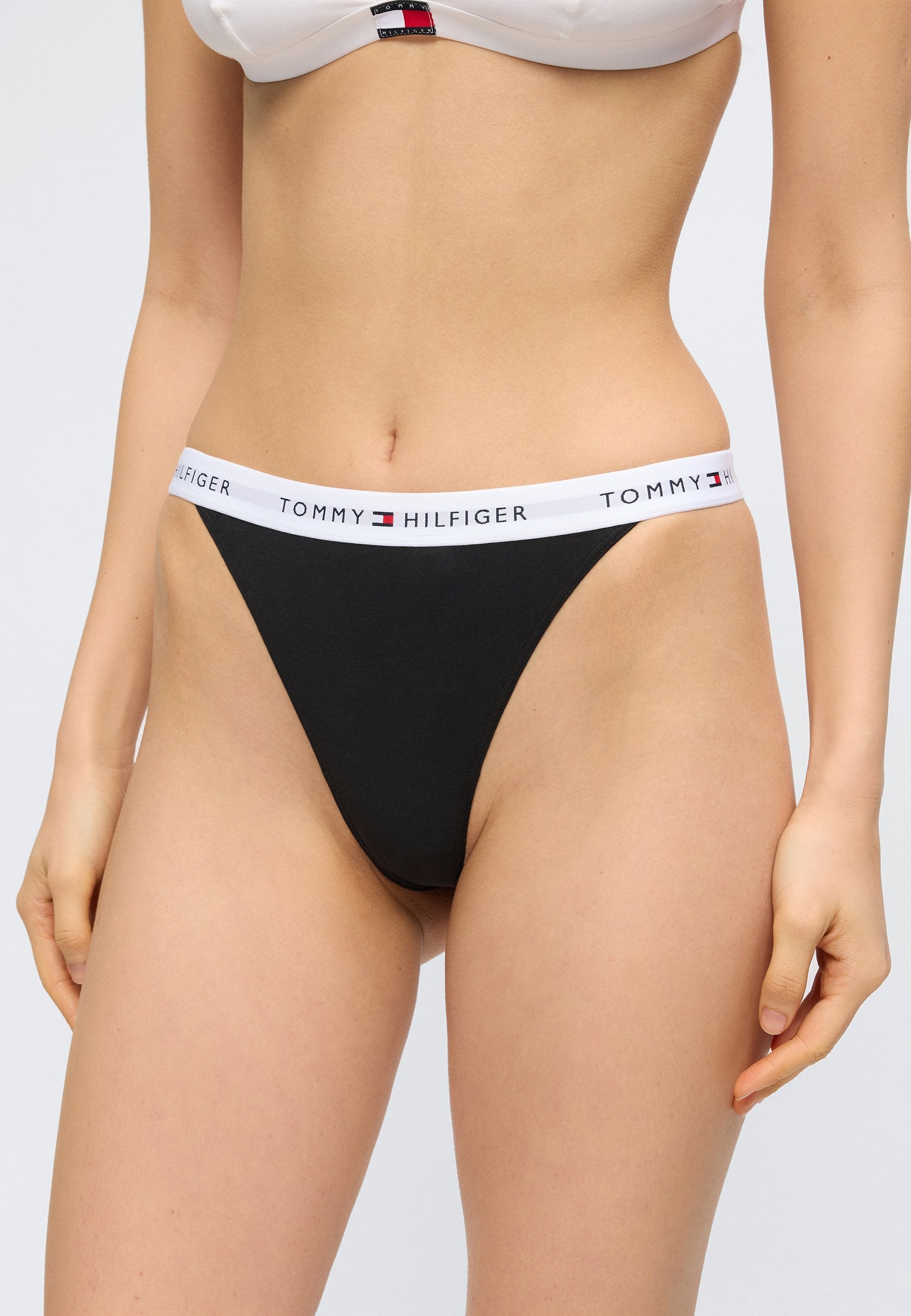5-PACK ESSENTIAL LOGO WAISTBAND TANGA THONGS - Thong - pink/blue/white/red/twilight