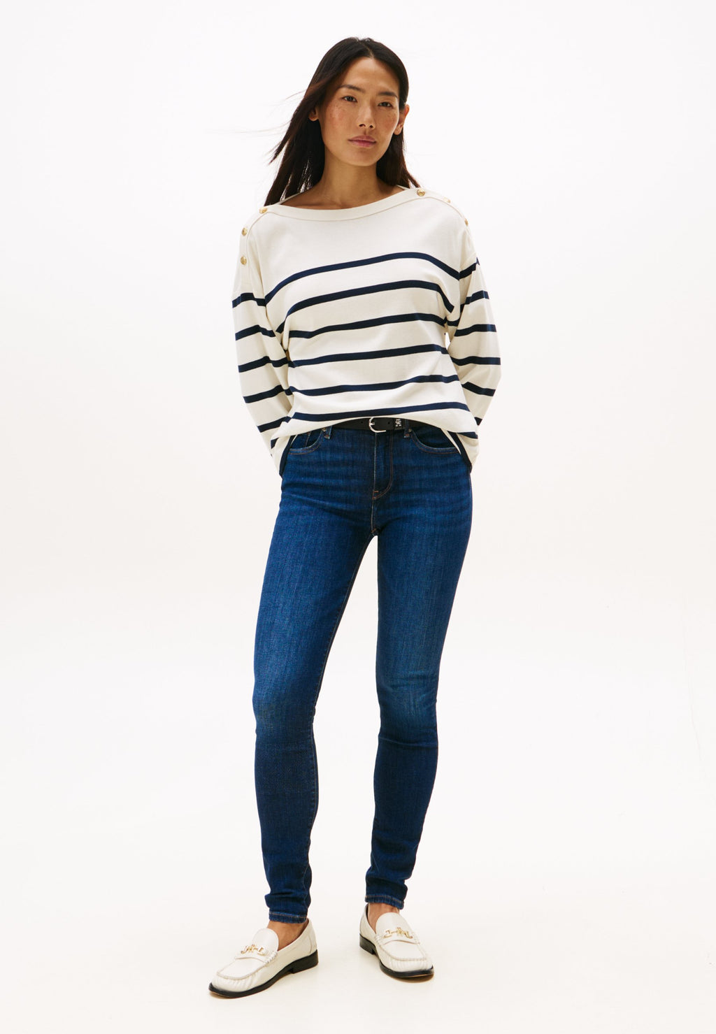 NOS COMO SKINNY RW DARK BLUE - Jean skinny - nos dark blue