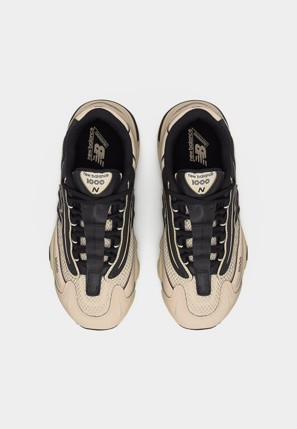 1000 UNISEX - Trainers - linen/black