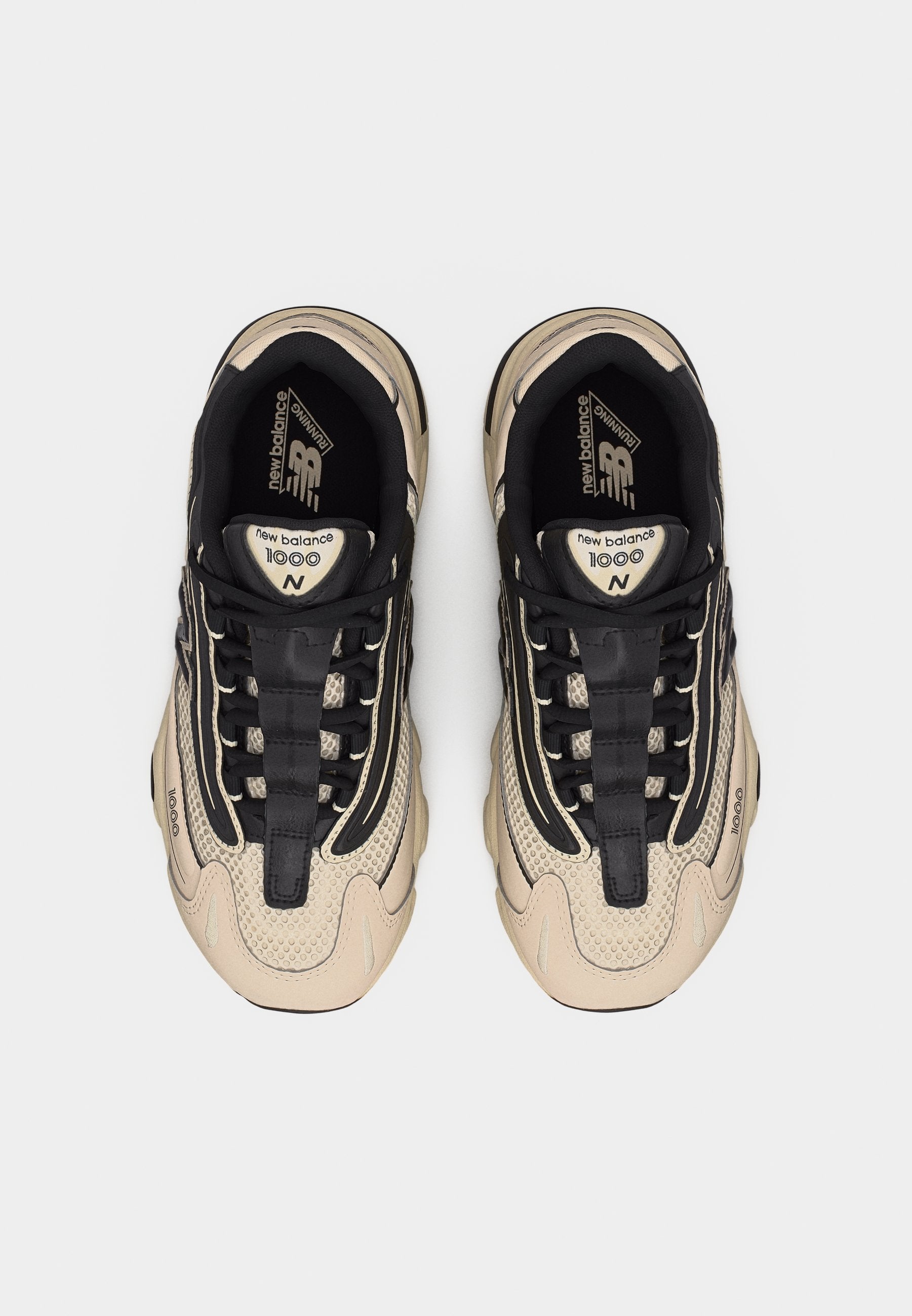 1000 UNISEX - Trainers - linen/black