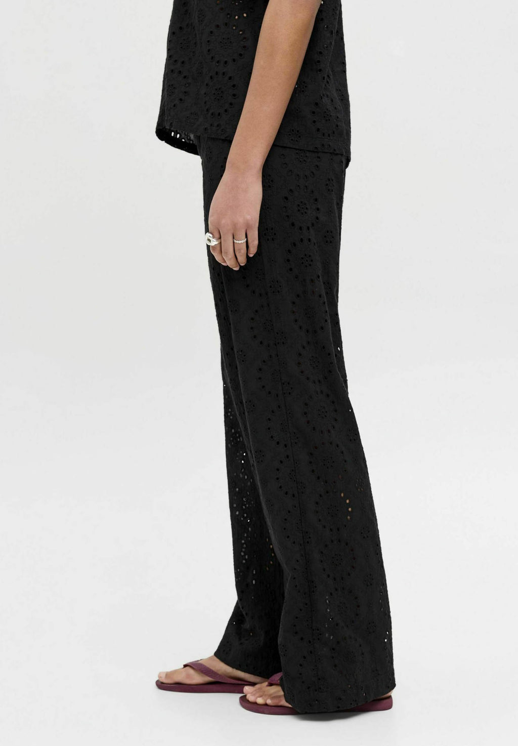 JXLAYLA - Trousers - black