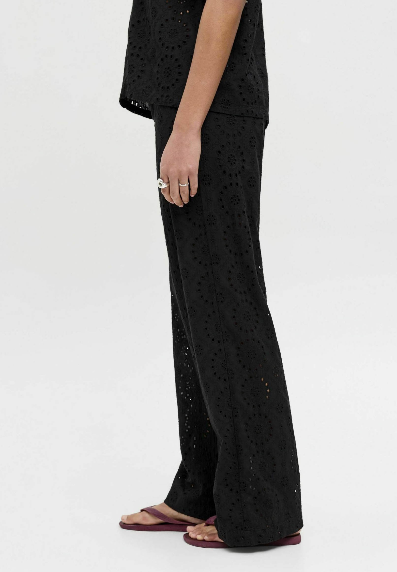 JXLAYLA - Trousers - black