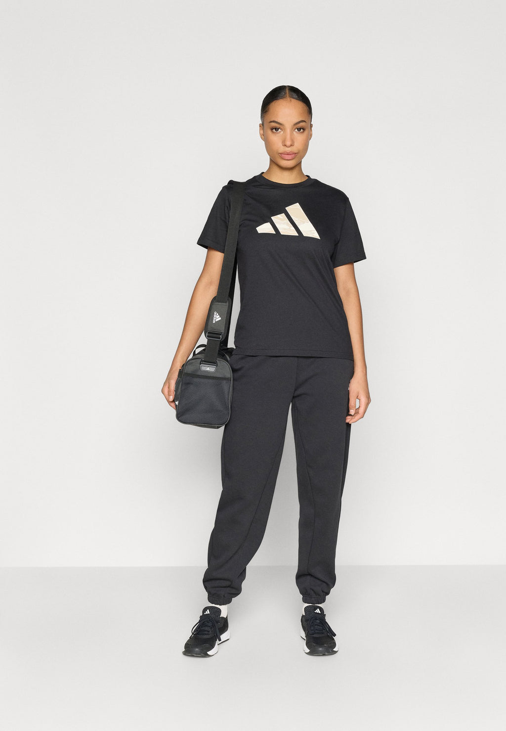 Print T-shirt - black