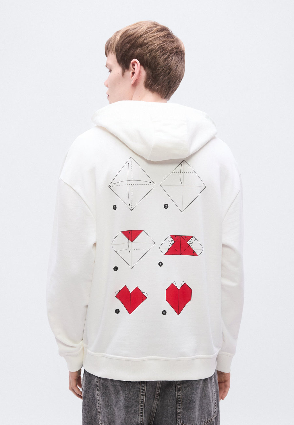 DALENTINOS - Hoodie - white