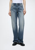 90S STRAIGHT BASSET  - Straight leg jeans - basset blue