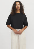 TEE COURT AMPLE JXANDREA - T-shirt basique - noir