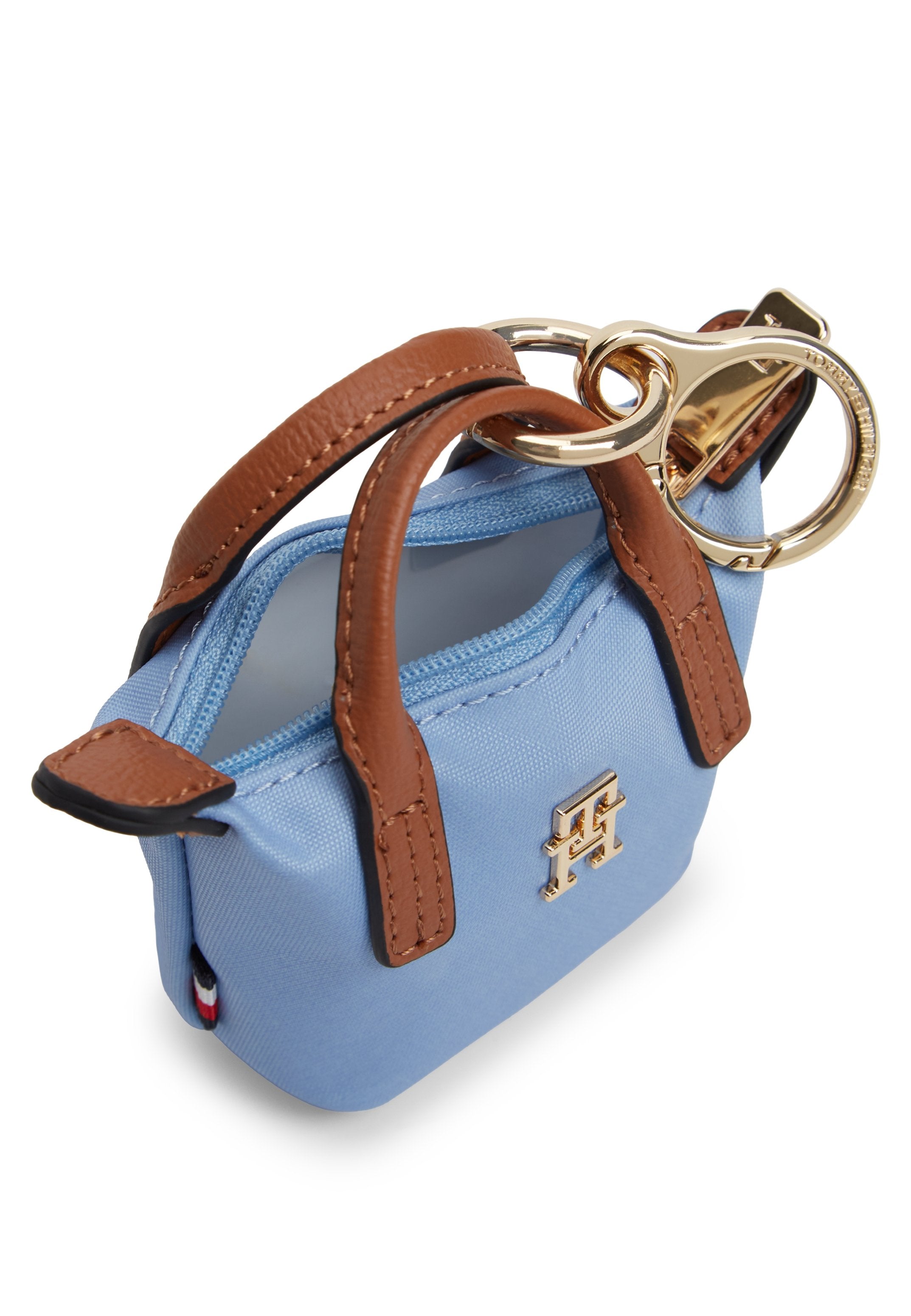 TOTE BAG KEYRING POUCH CHARM - Keyring - light blue