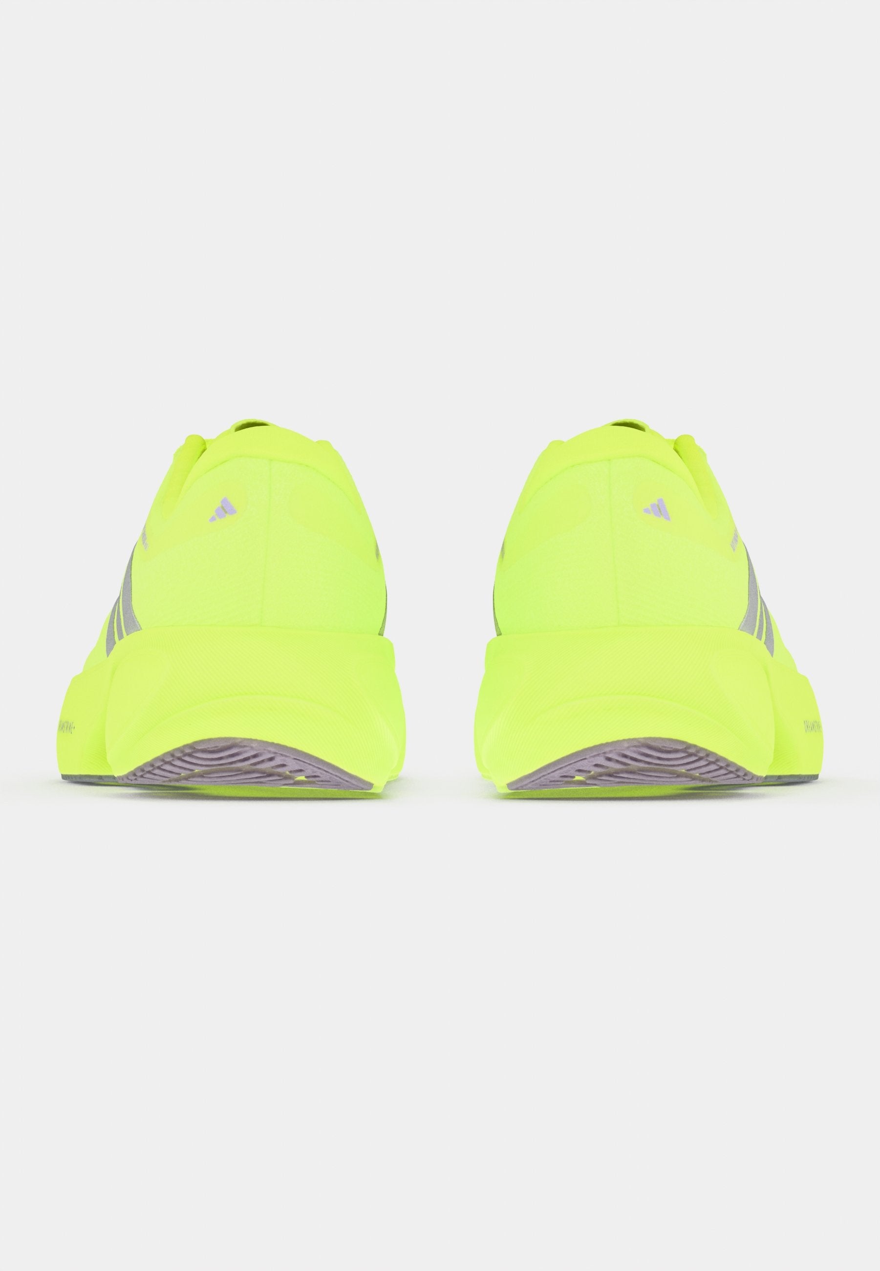 SUPERNOVA RISE 3 W - Chaussures de running sur route - jaune solaire/argenté métallisé