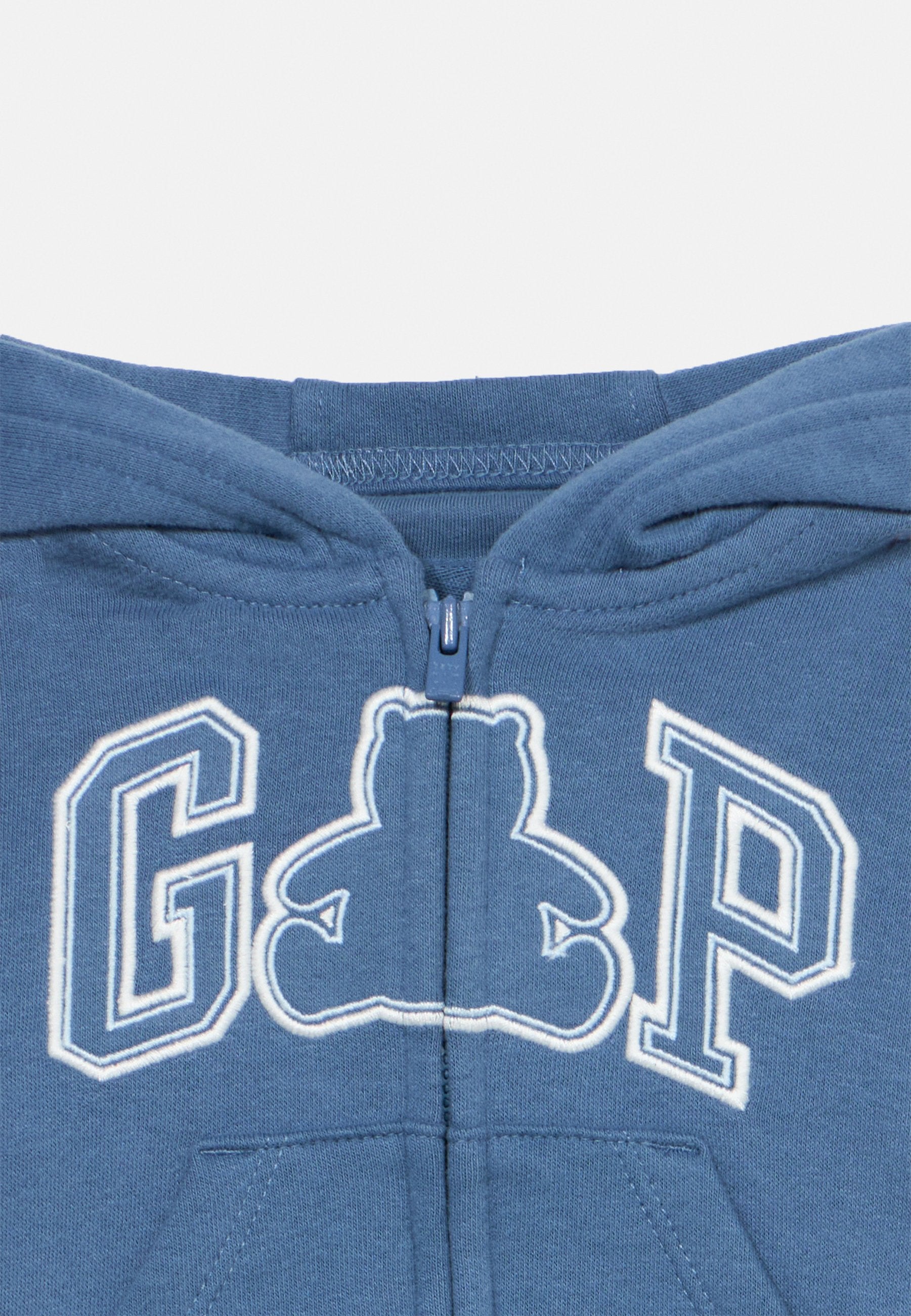 LOGO UNISEX - Zip-up sweatshirt - bainbridge blue