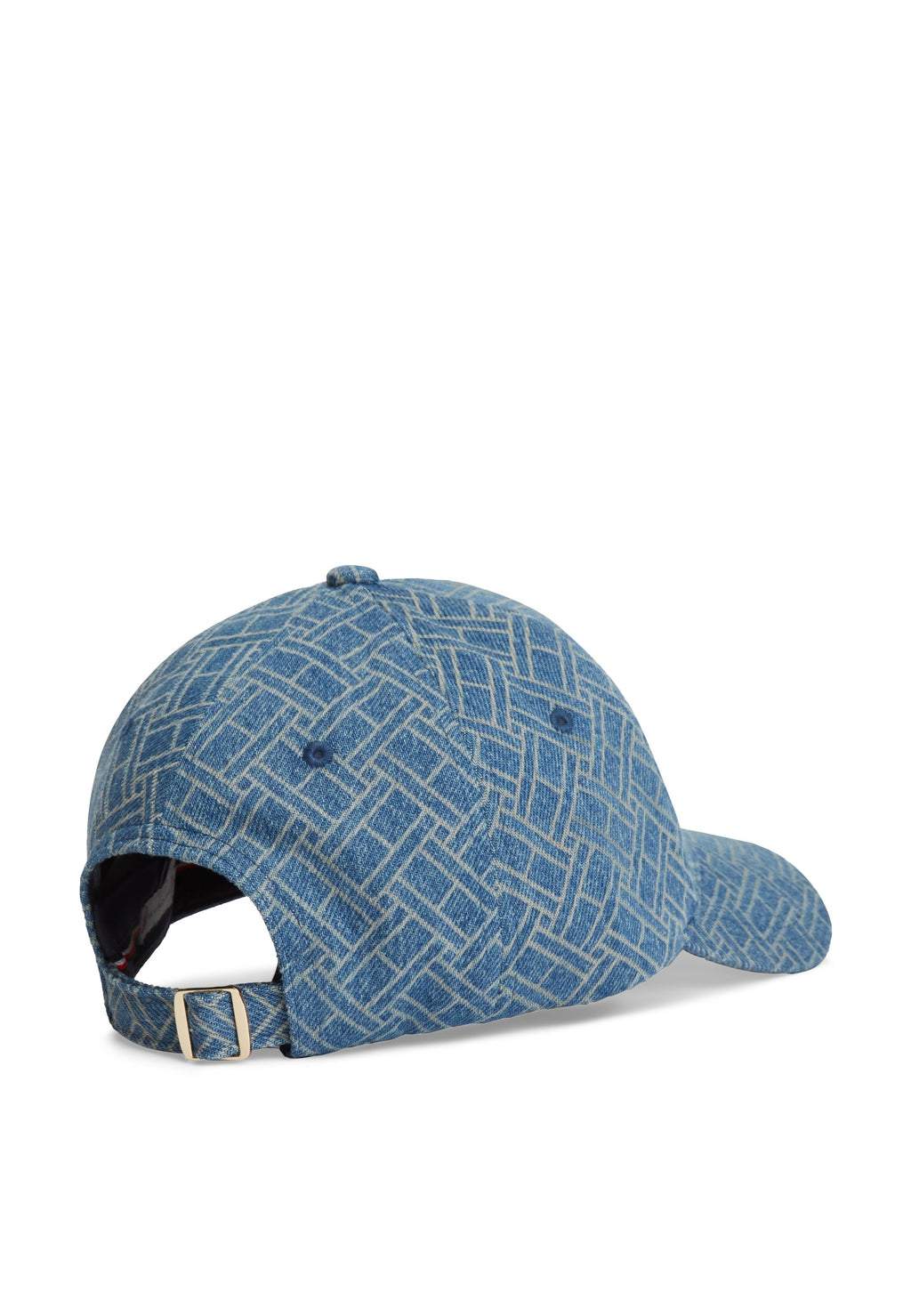 HILFIGER FLAG DENIM BASEBALL CAP - Cap - blue