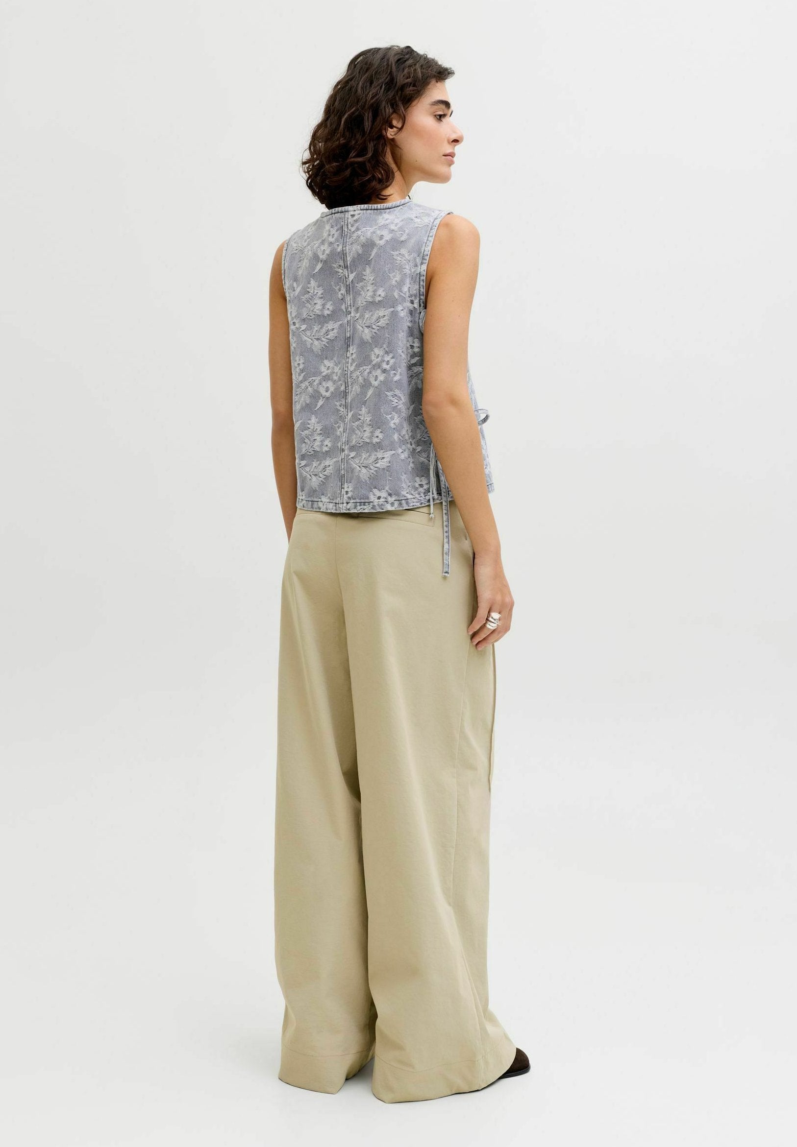 JXMABEL - Blouse - grey denim