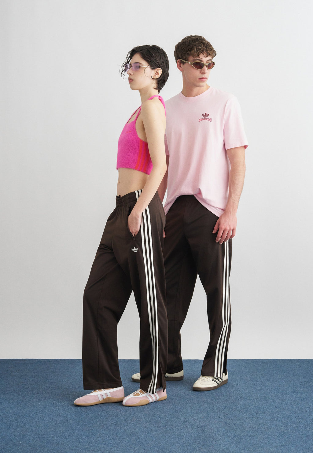 FIREBIRD TP - Tracksuit bottoms - aurora coffee/off-white