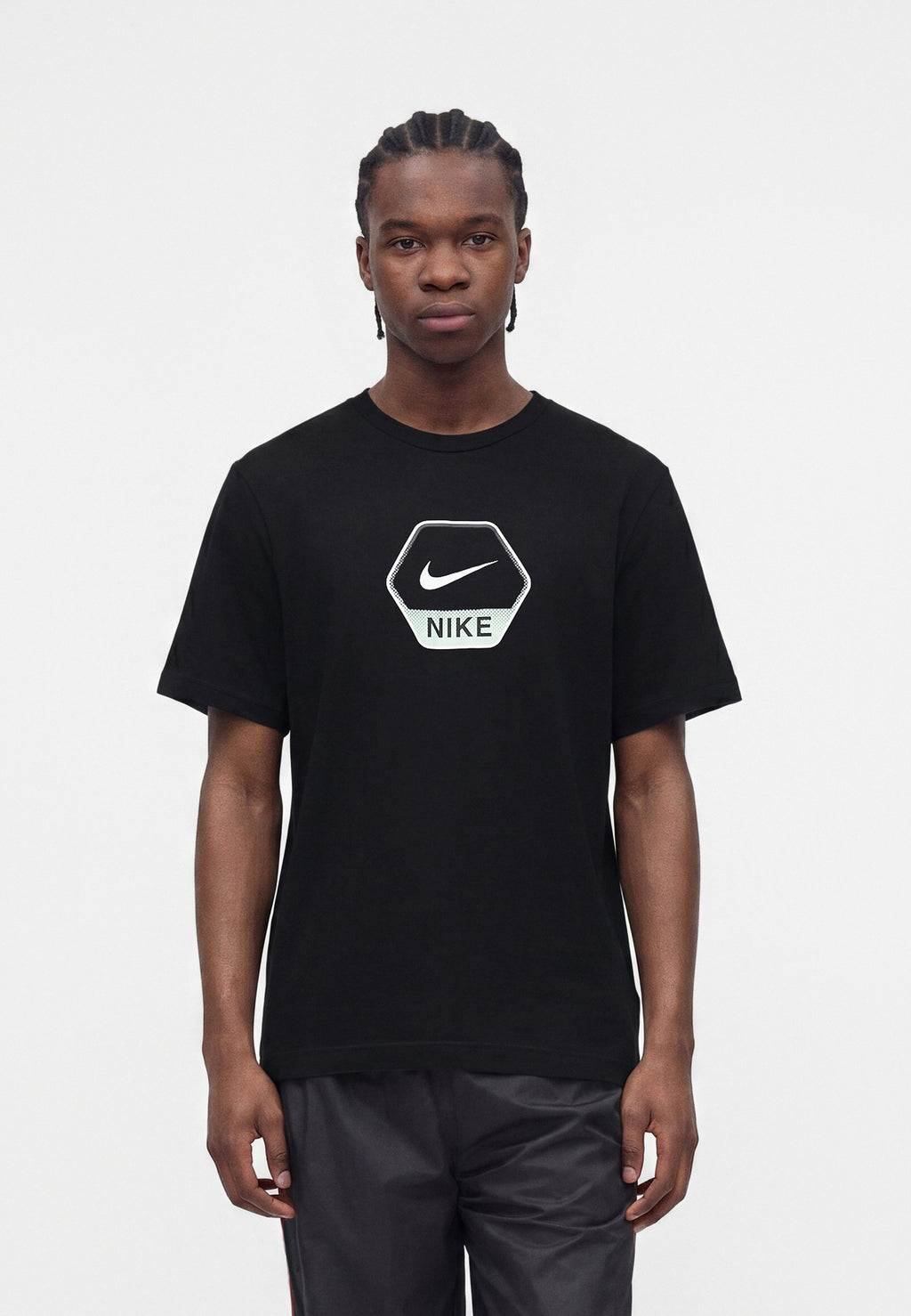 TEE - Print T-shirt - black/igloo