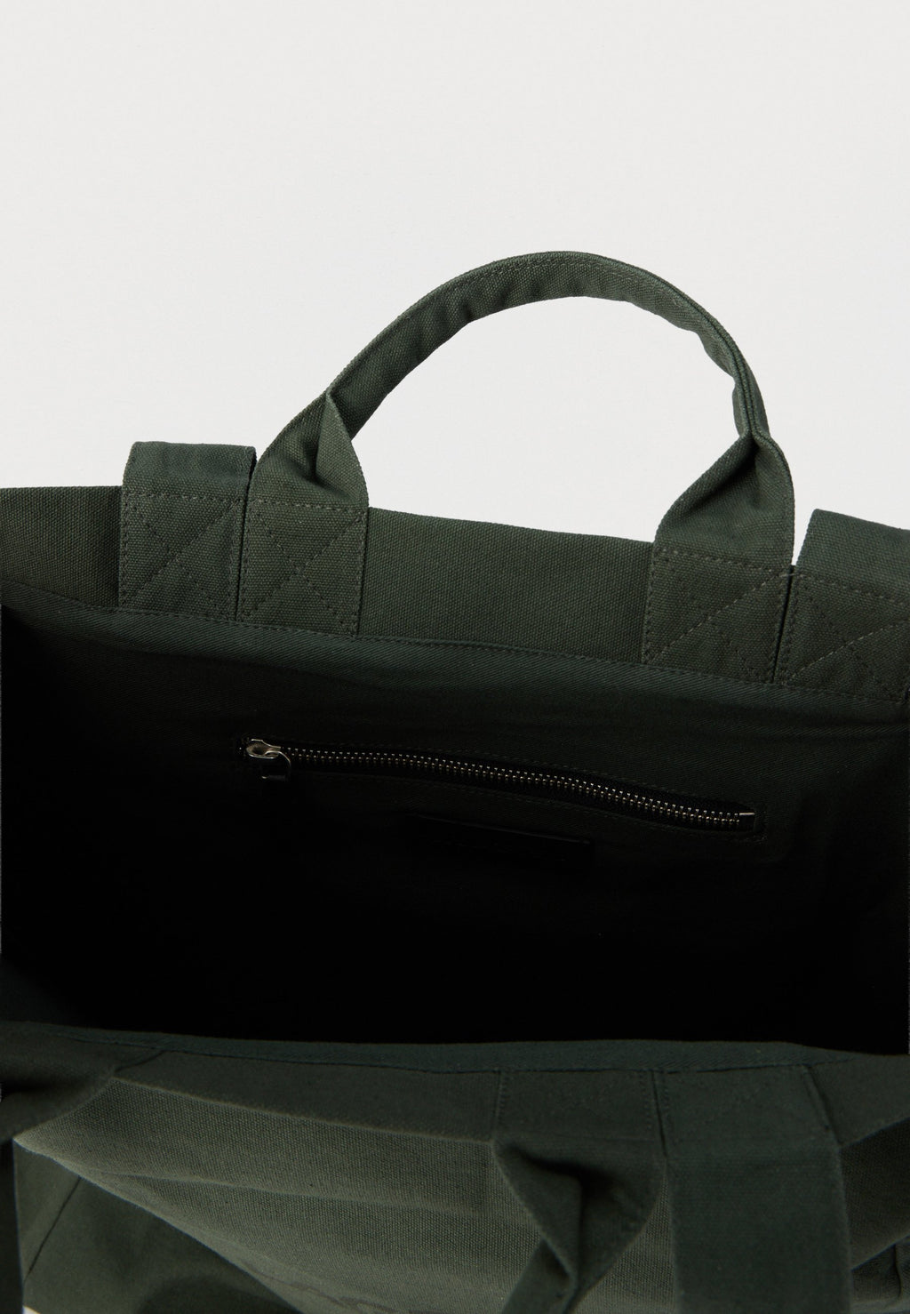 CABAS LOGO ALLONGÉ UNISEXE - Tote bag - deep forest