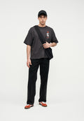 TEE-SHIRT TIGRE UNISEXE - T-shirt imprimé - noir utilitaire