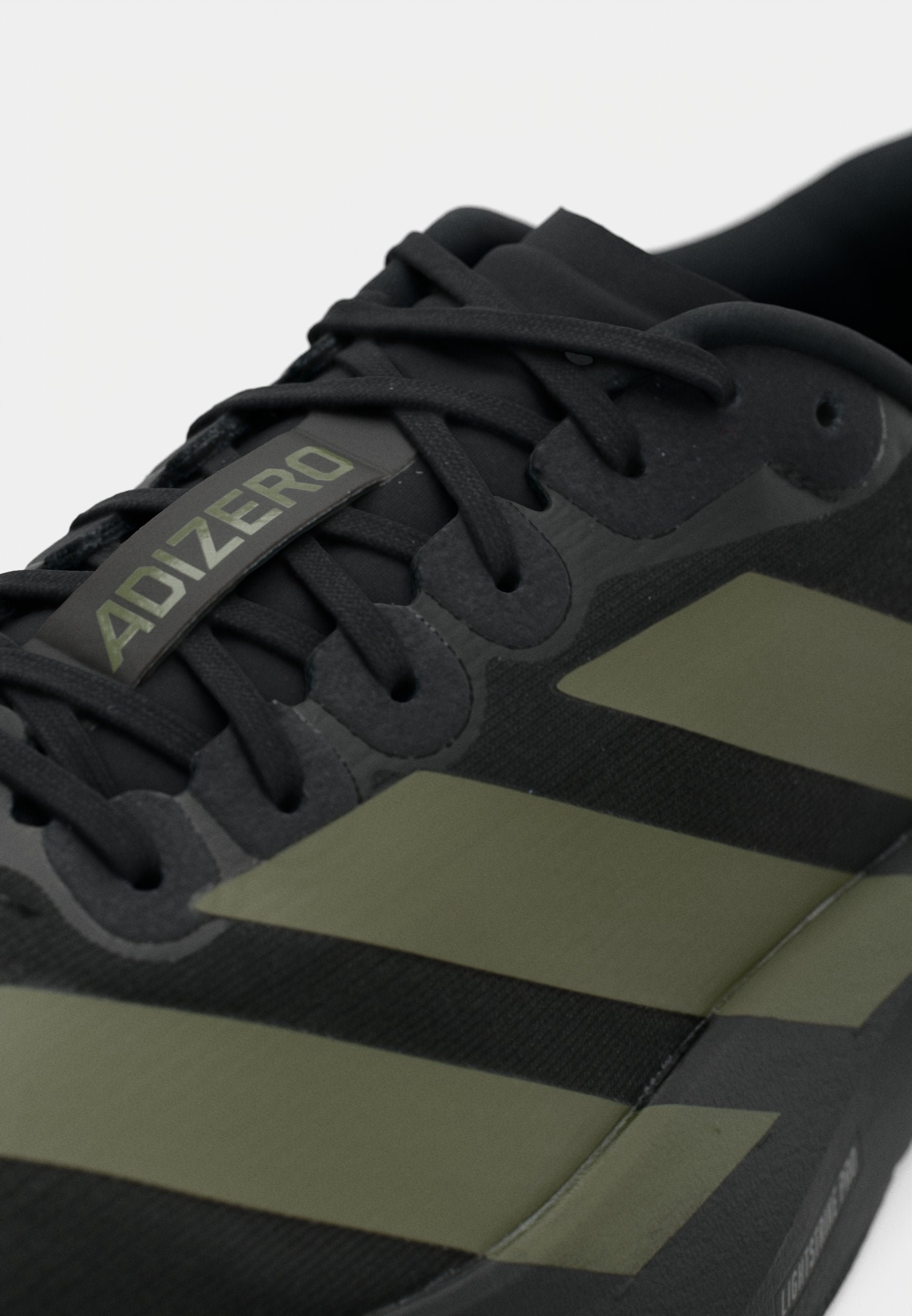 ADIZERO EVO SL M - Trainers - core black/olive strata/iron metallic-coloured