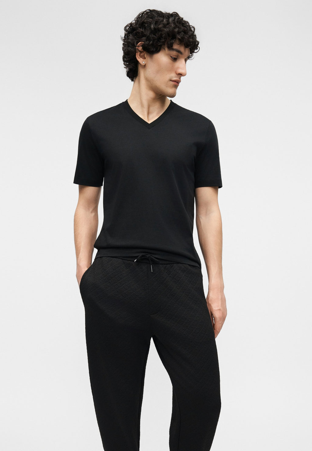 TROUSER - Tracksuit bottoms - black
