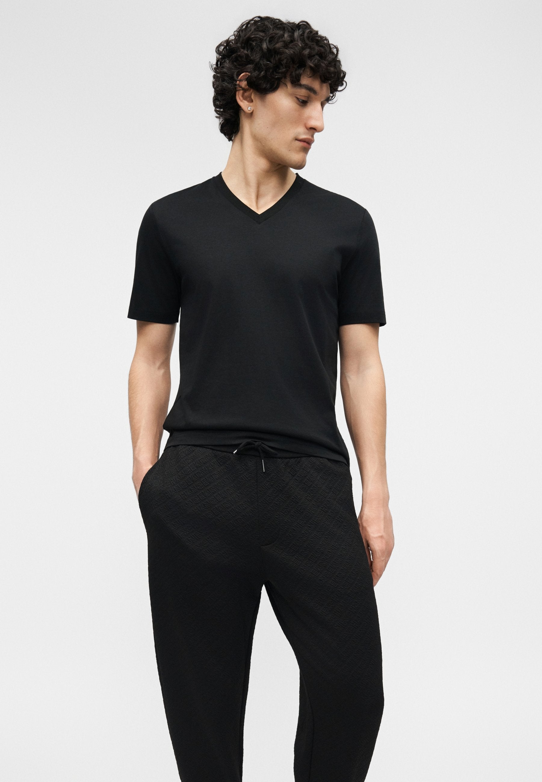 TROUSER - Tracksuit bottoms - black