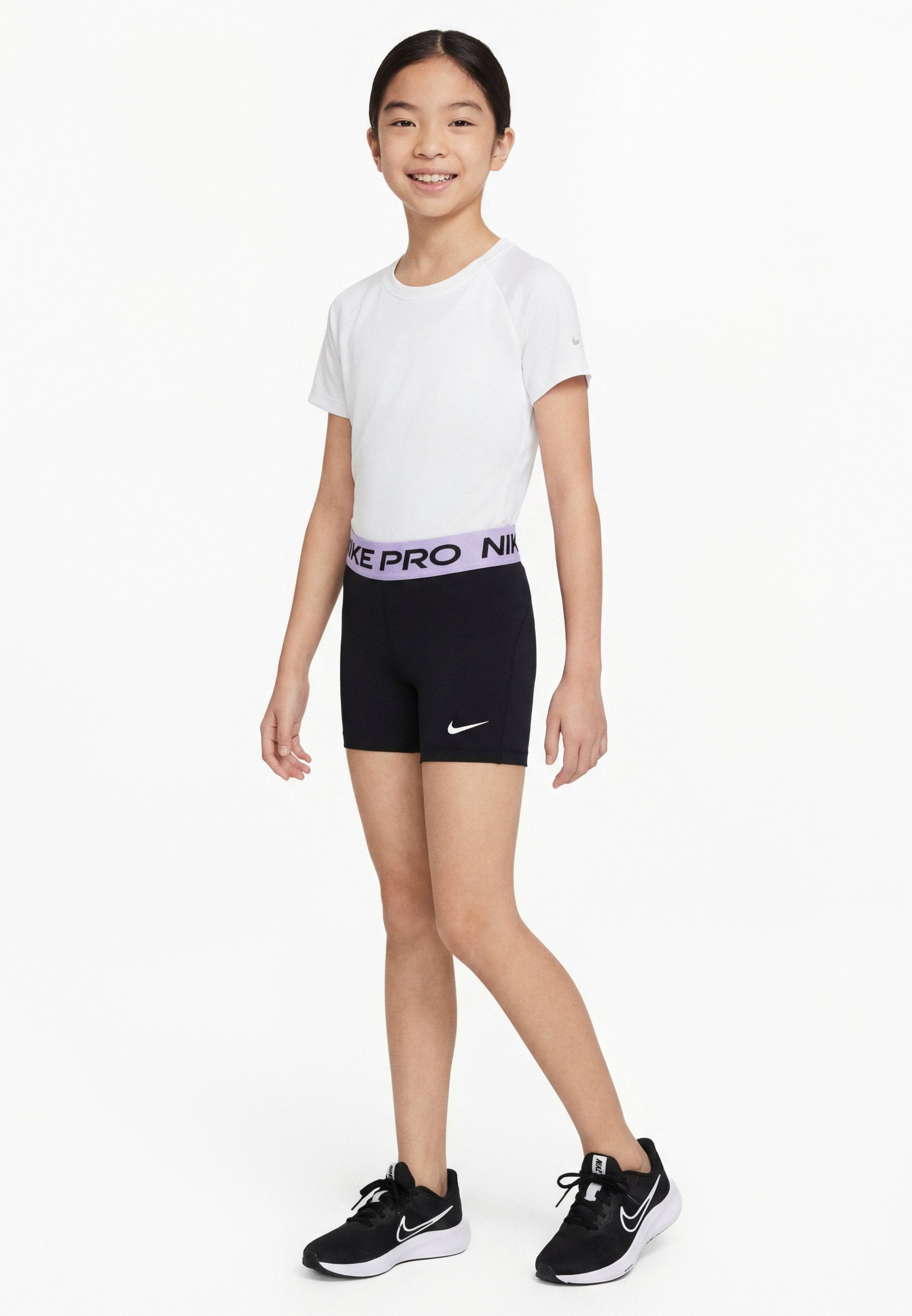 UNISEX - Leggings - black/white