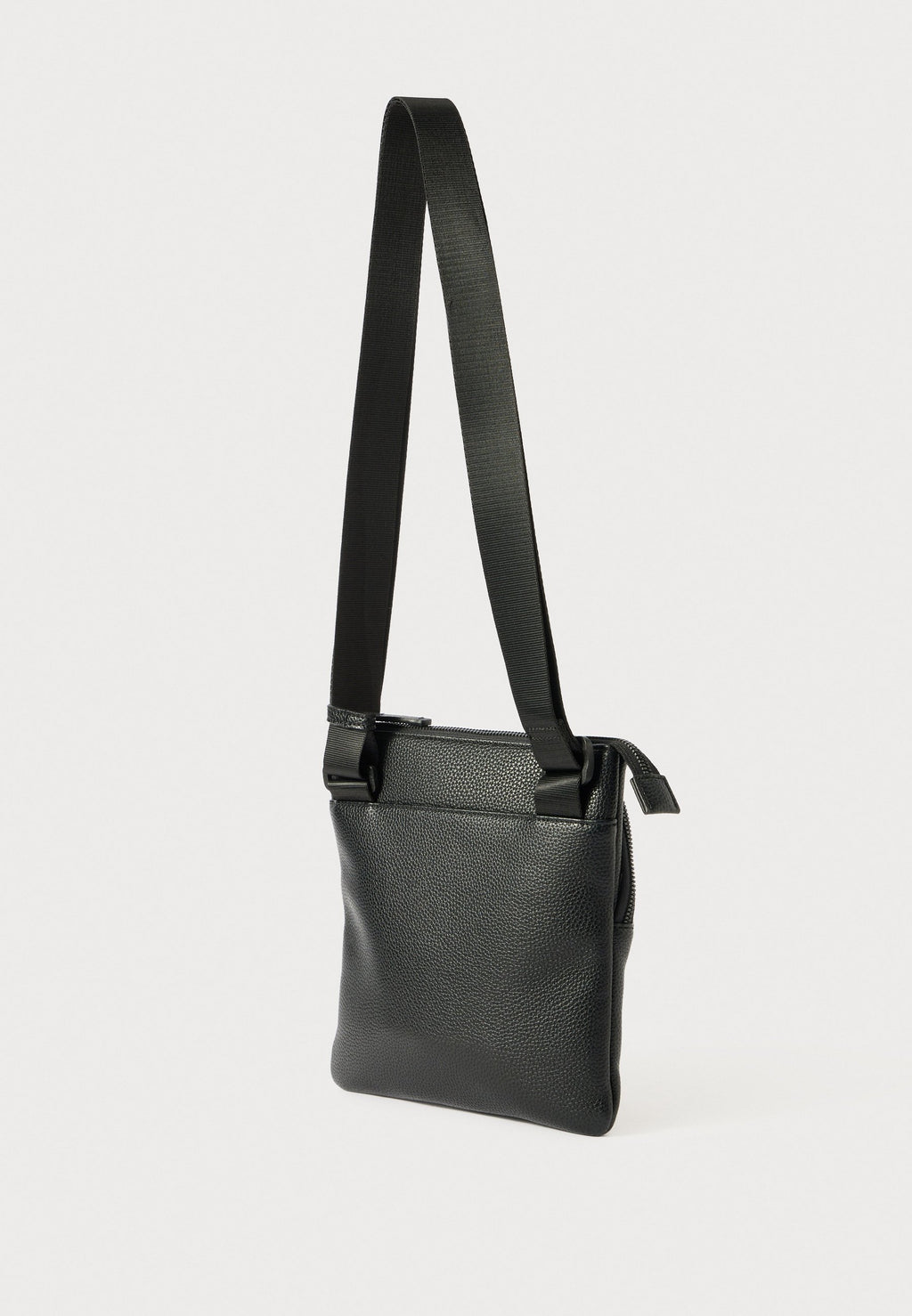 MADRID FLAT CROSSBODY UNISEX - Cross body bag - black