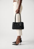 MERIDIAN - Handbag - black