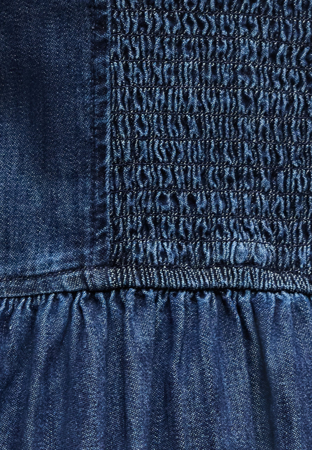 DROPWAIST MINI DRESS - Denim dress - dark wash