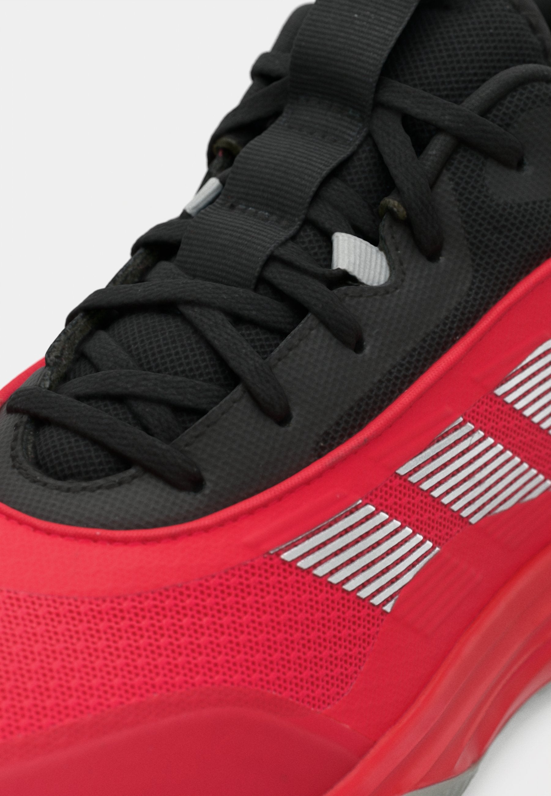 OWNTHEGAME 3.0 UNISEX - Basketball shoes - pure ruby/silver-coloured metallic/core black