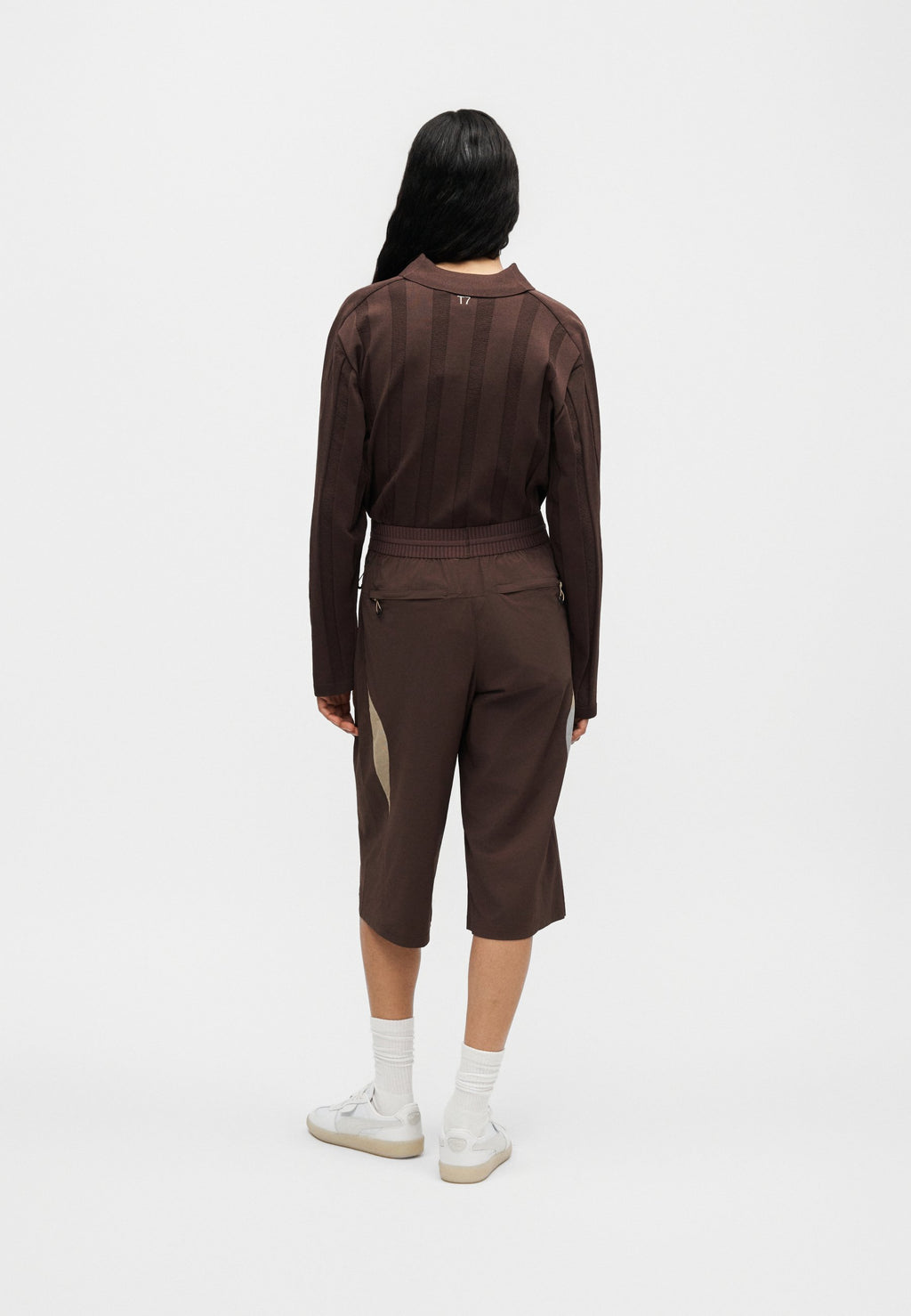 ELONGATED  - Shorts - chocolate brown