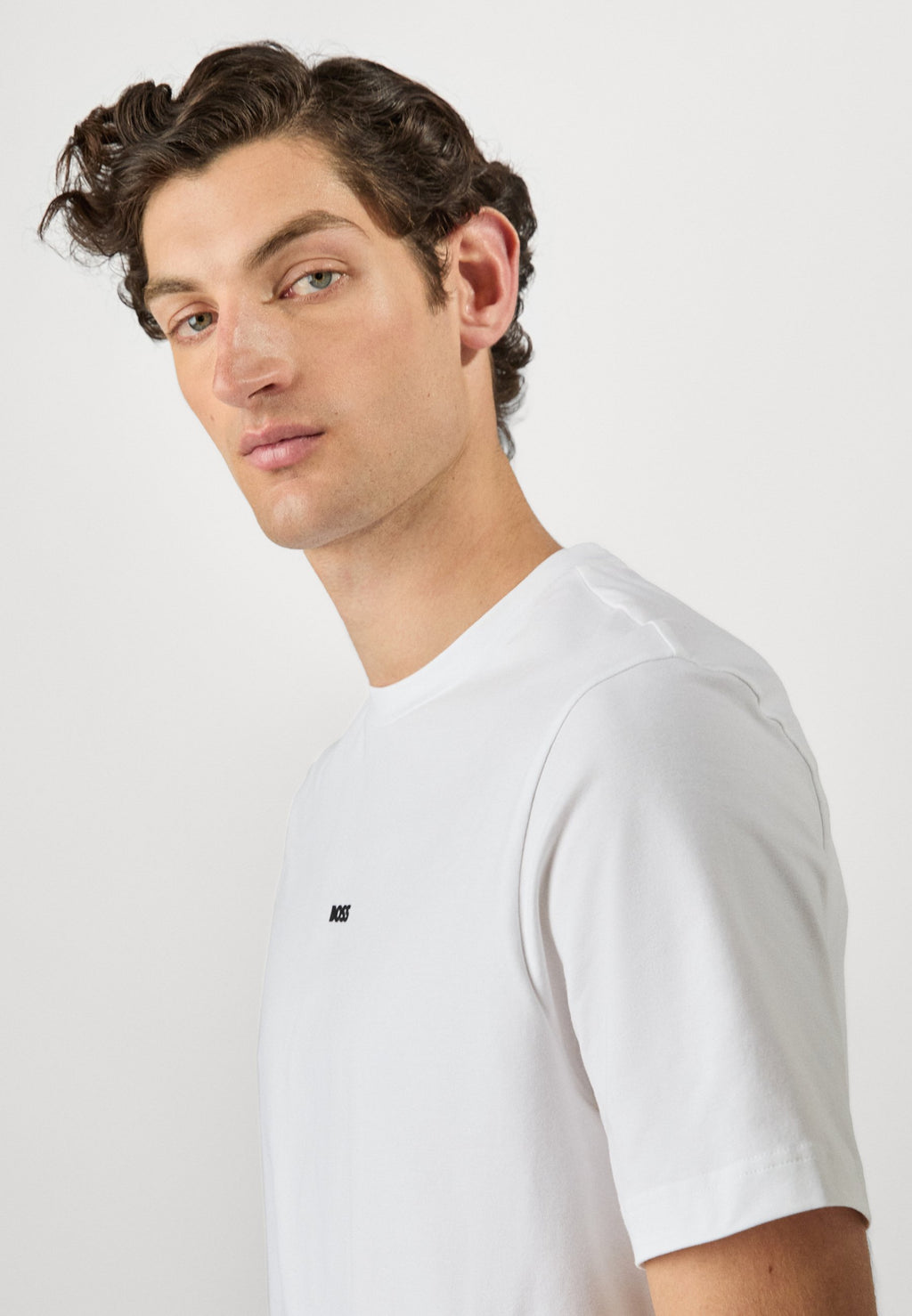 TCHUP - Basic T-shirt - white