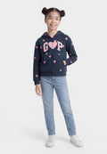 HERITAGE - Zip-up sweatshirt - dark blue