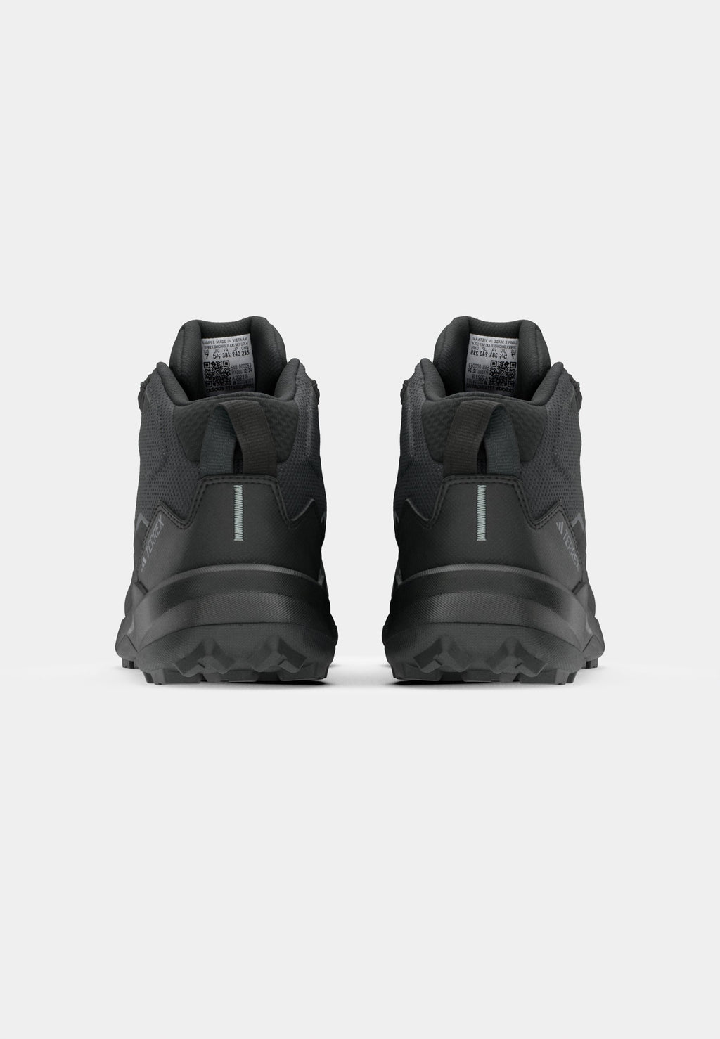 TERREX SKYCHASER AX5 MID GORE-TEX HIKING - Hiking shoes - carbon/core black/semi flash aqua